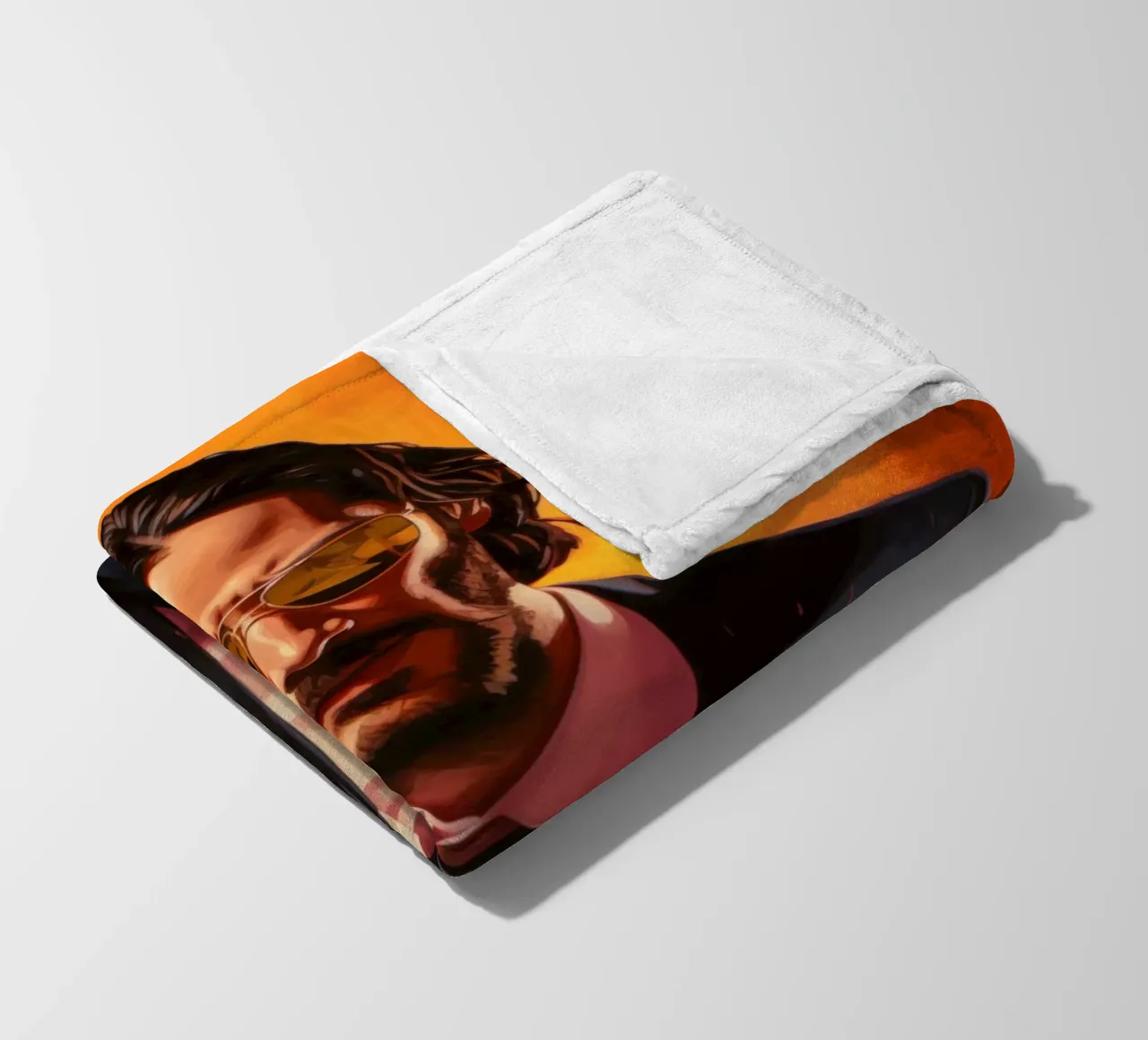John Wick with a Drink Art coperta in pile da Lootprint