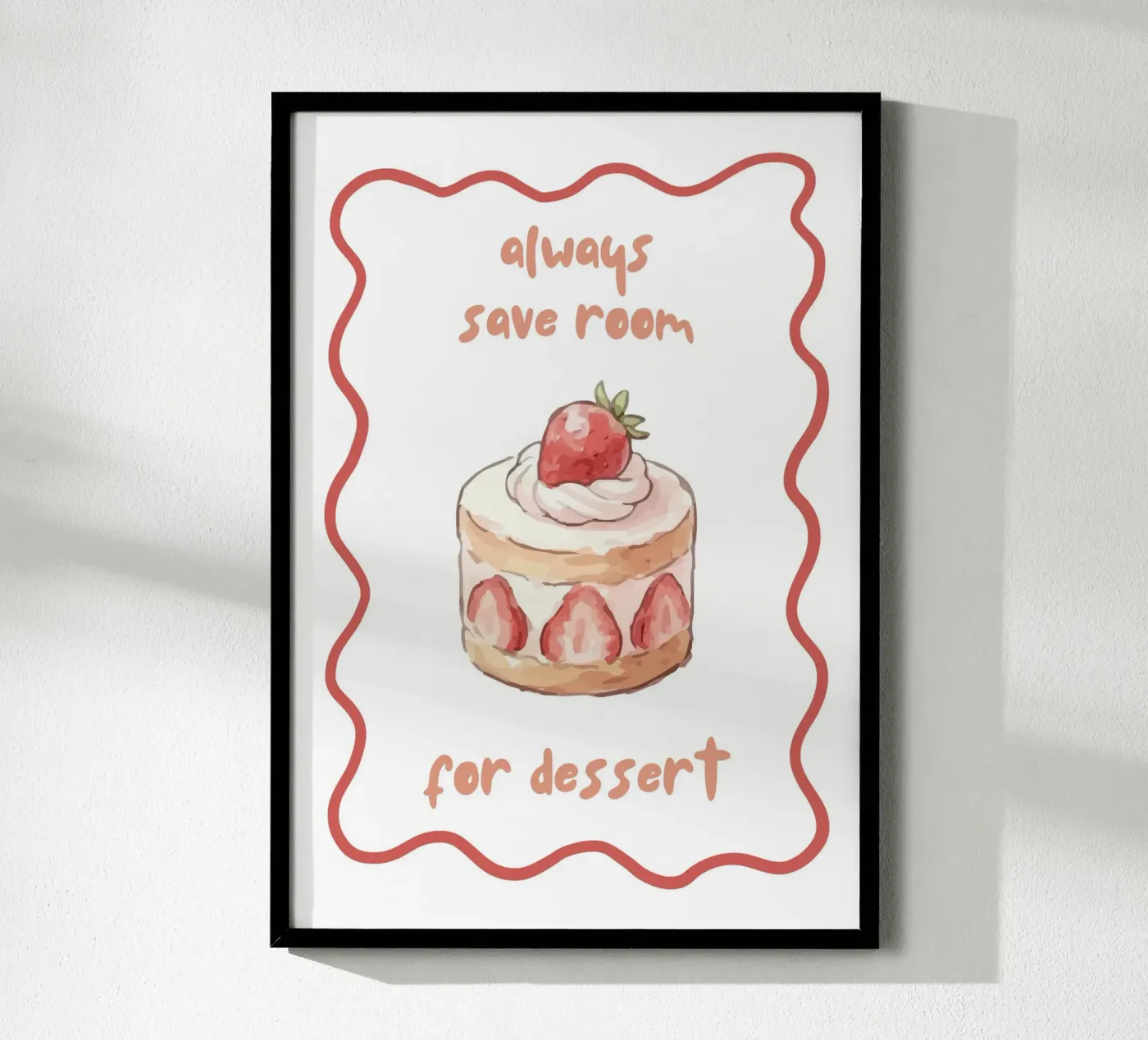 Dessert poster van Funkydays