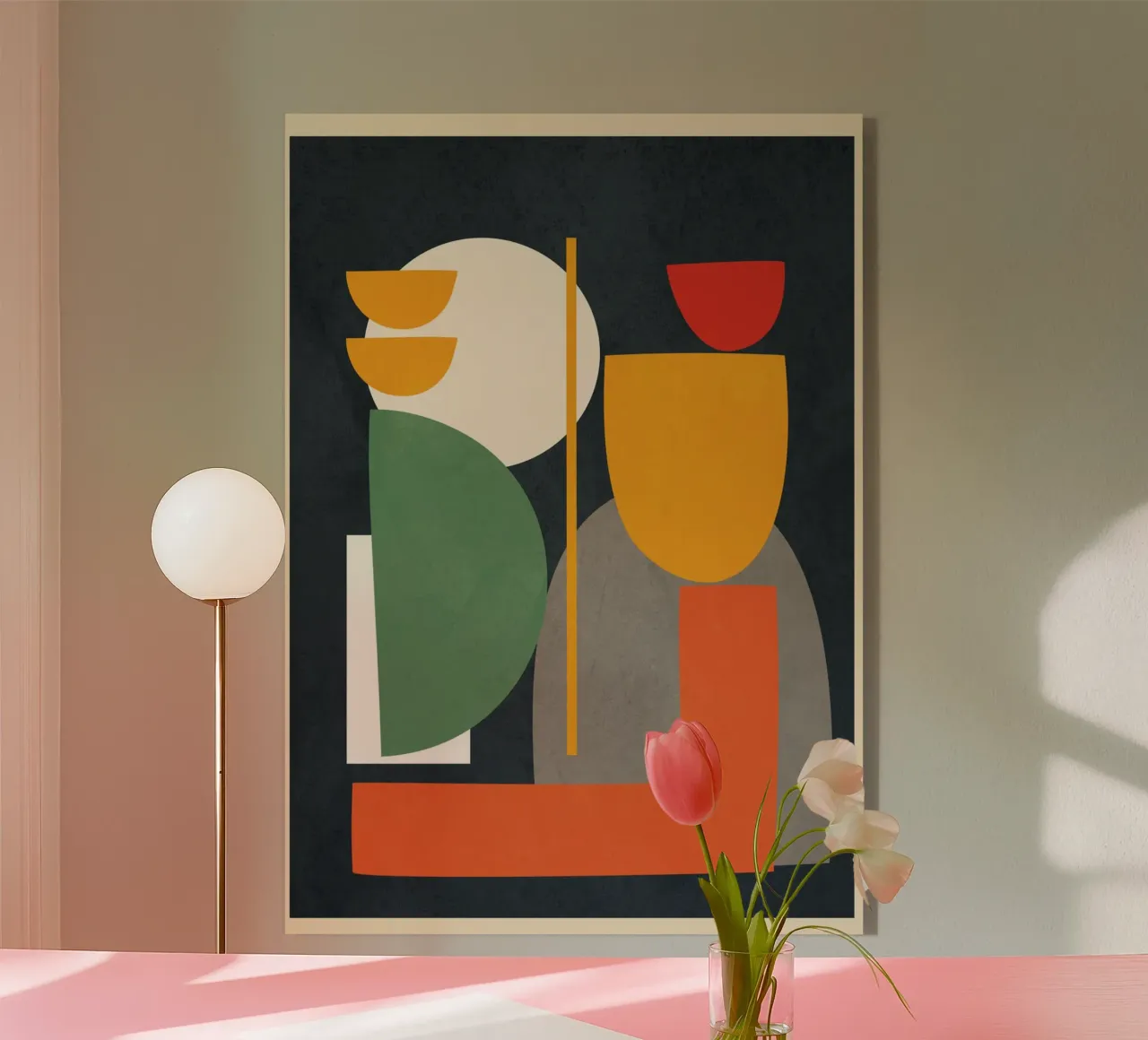 Abstract Shape Setting 1 plexiglass da Flow Line 2