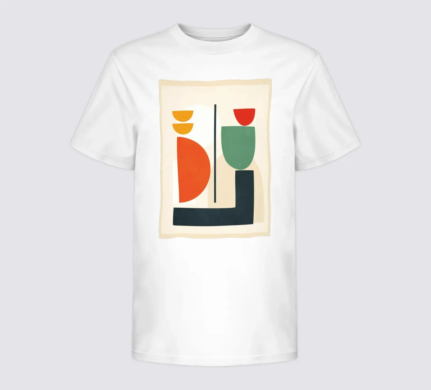 Abstract Shape Setting 2 t-shirt bambini da Flow Line 2