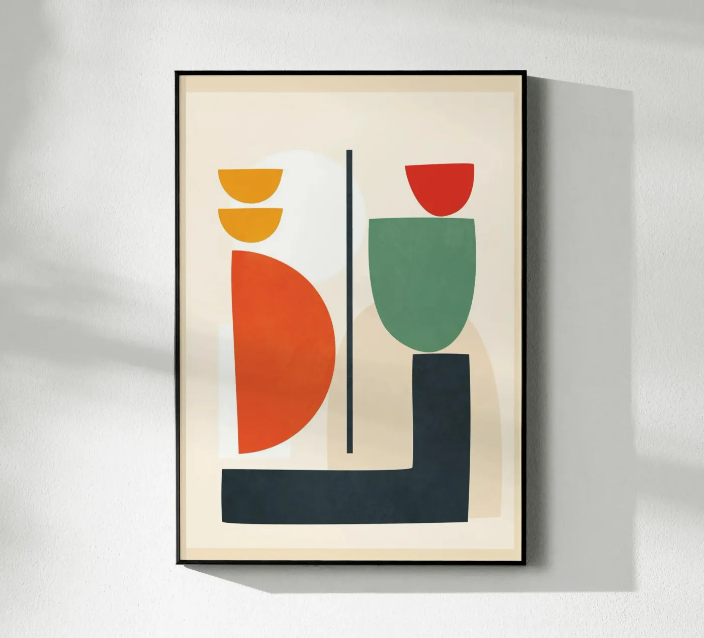 Abstract Shape Setting 2 Acryl-Glas von Flow Line 2