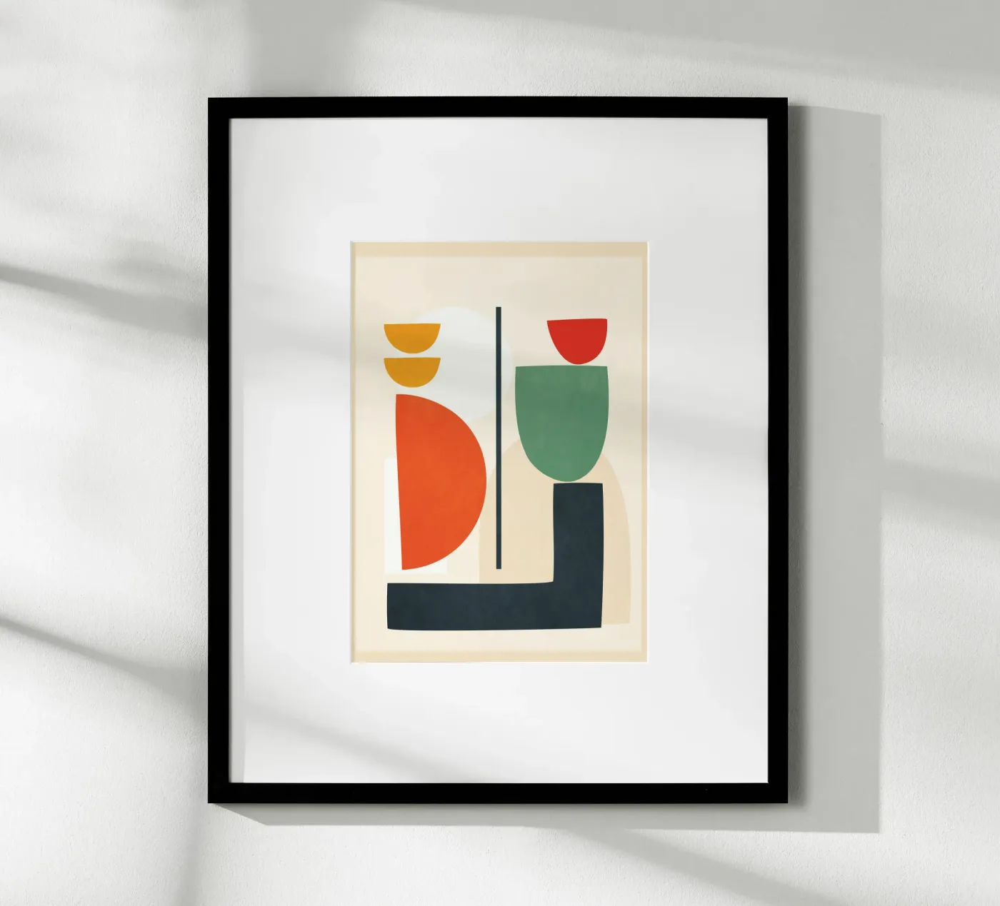 Abstract Shape Setting 2 poster da Flow Line 2