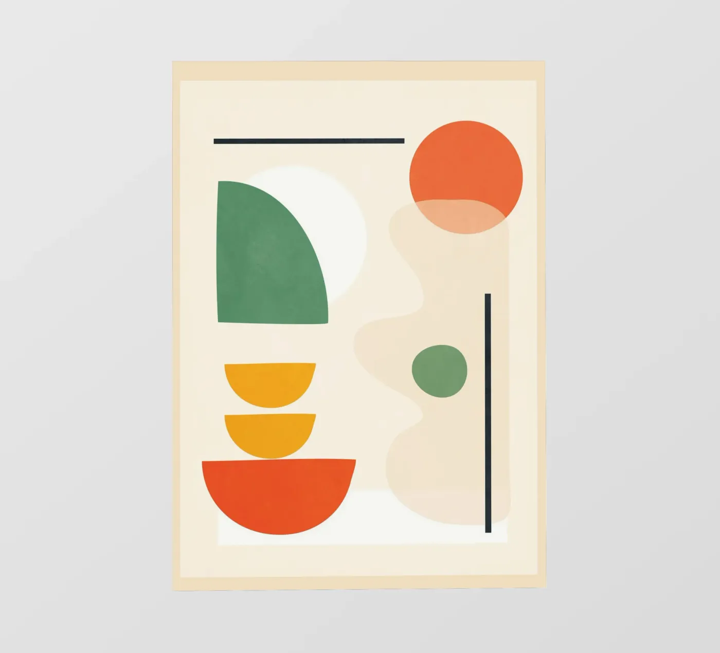 Abstract Shape Setting 4 pellicola backlit da Flow Line 2