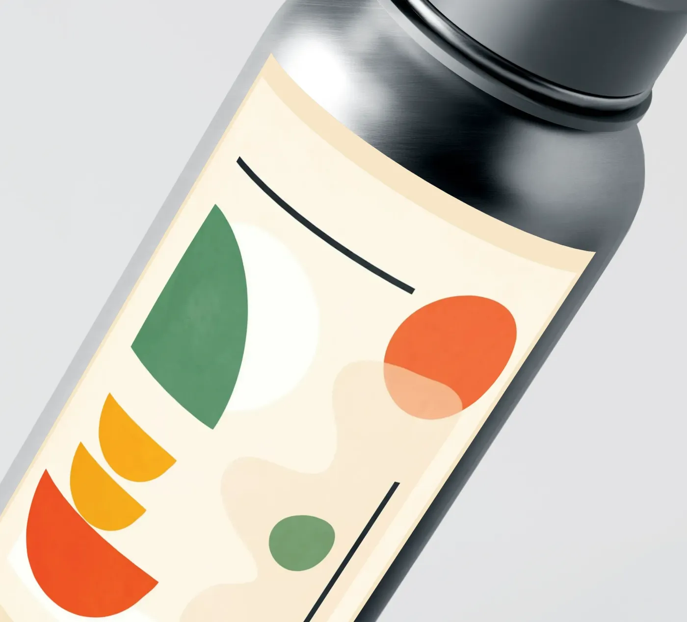 Abstract Shape Setting 4 sticker by Flow Line 2