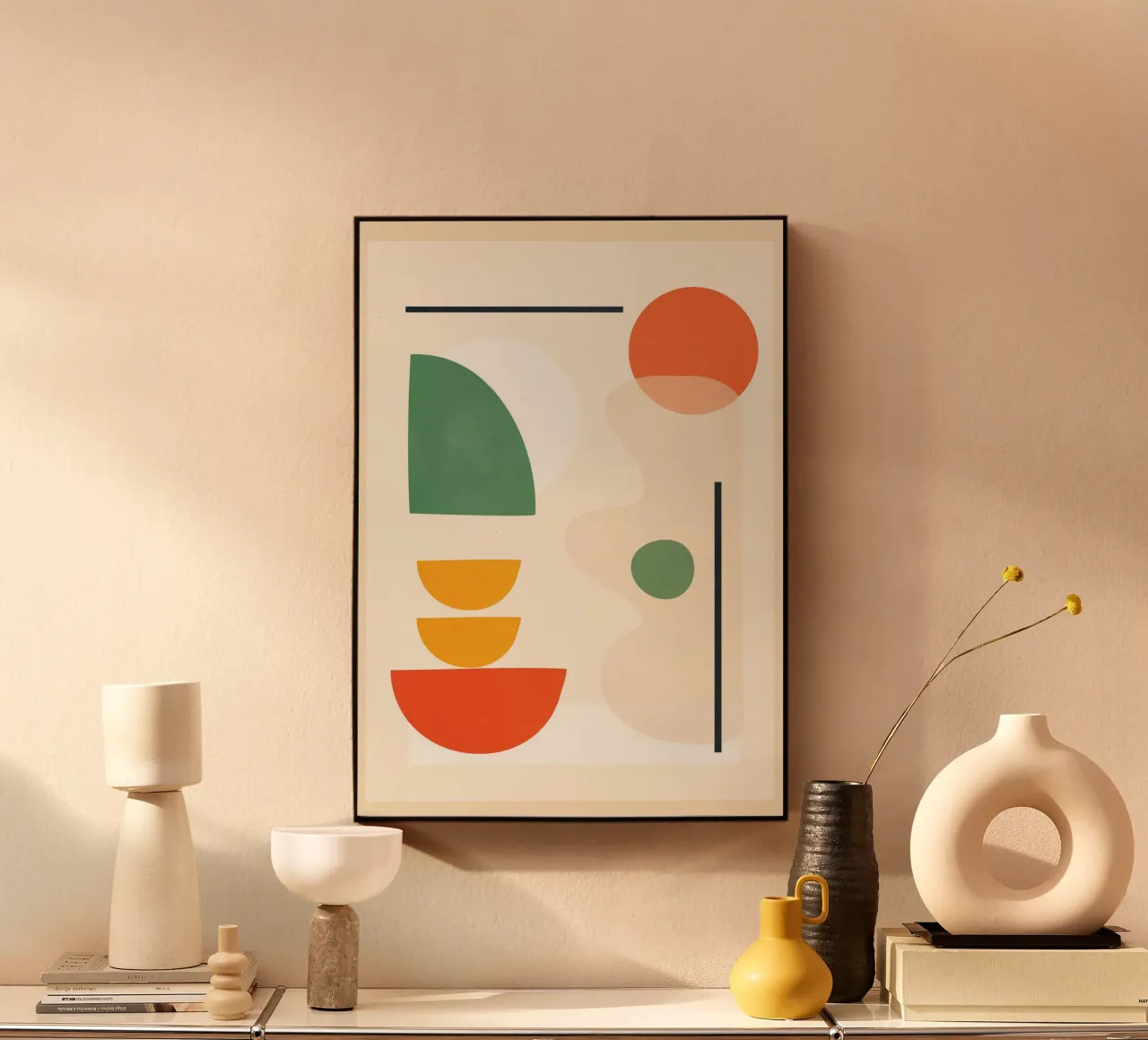 Abstract Shape Setting 4 plexiglass da Flow Line 2