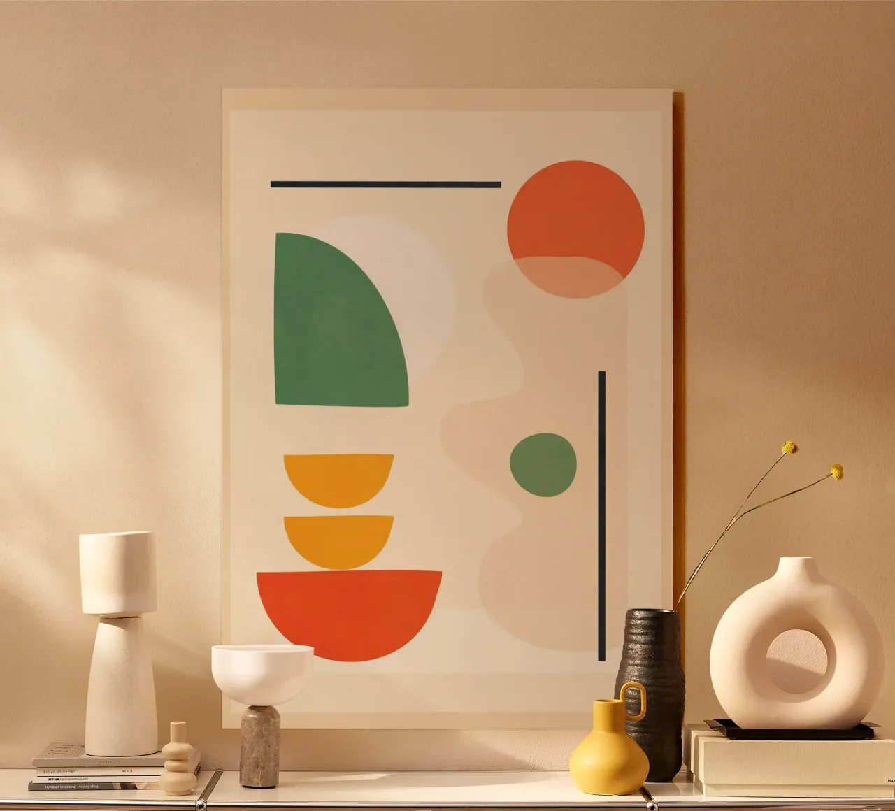 Abstract Shape Setting 4 plexiglass da Flow Line 2