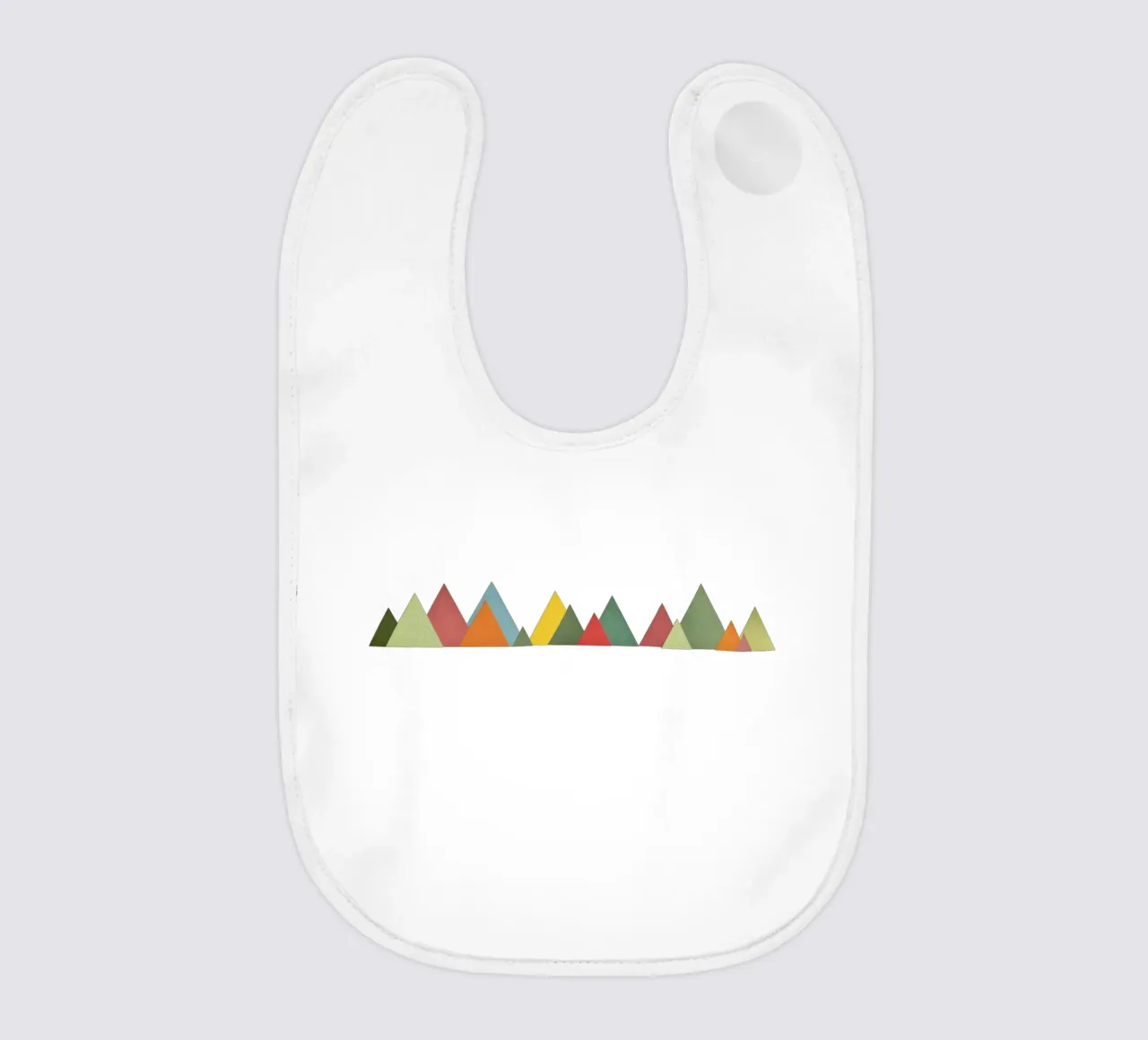 Mountain Range Babylätzchen von Cassia Beck Collage