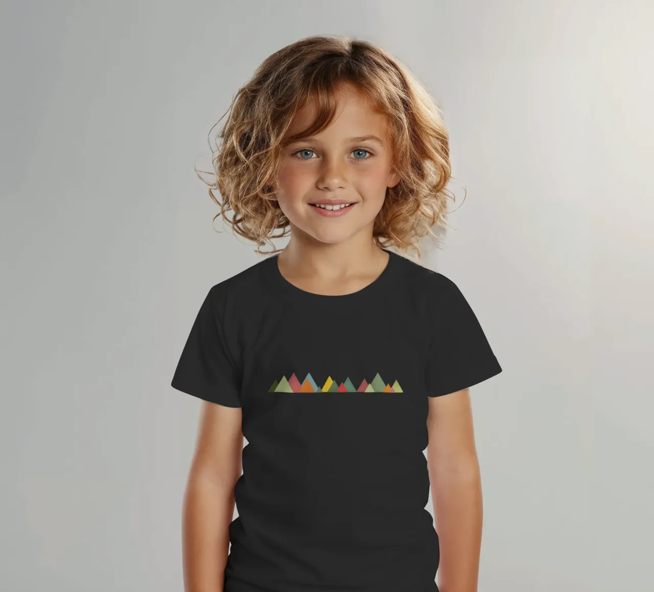 Catena montuosa t-shirt bambini da Cassia Beck Collage