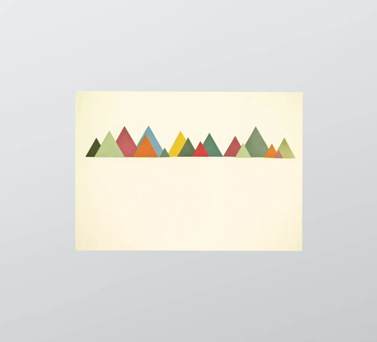 Mountain Range sticker by Cassia Beck Collage