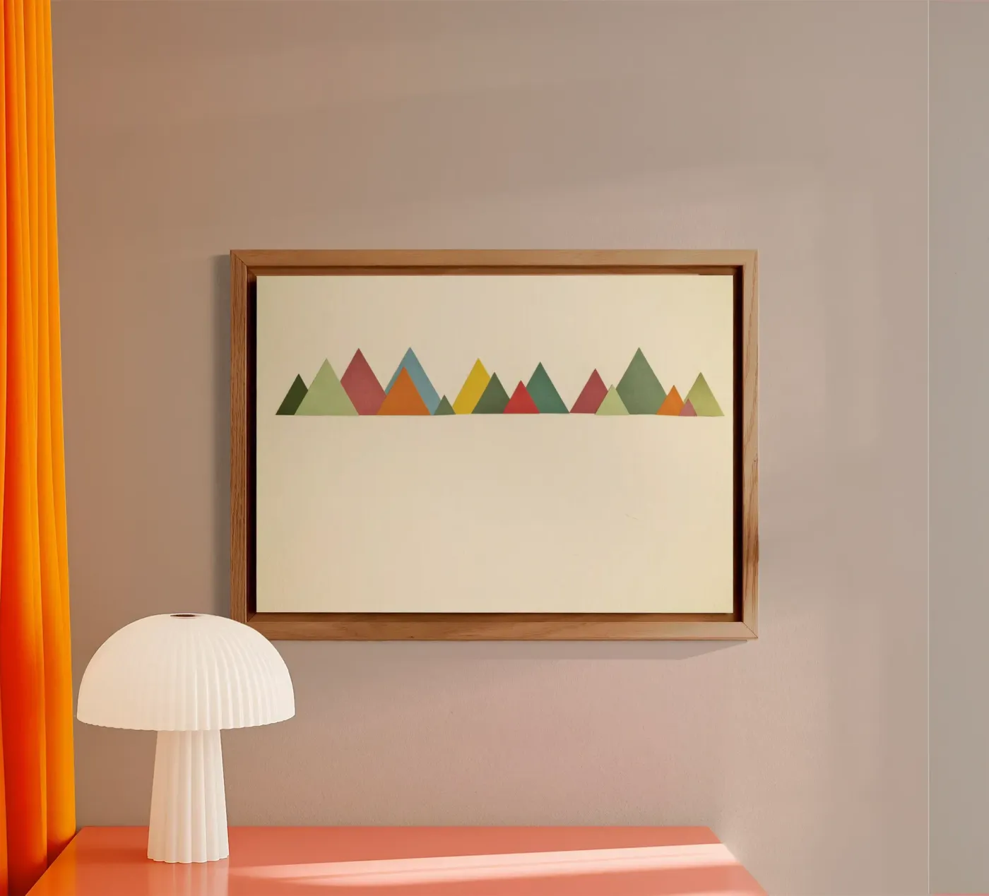 Mountain Range forex-plaat van Cassia Beck Collage