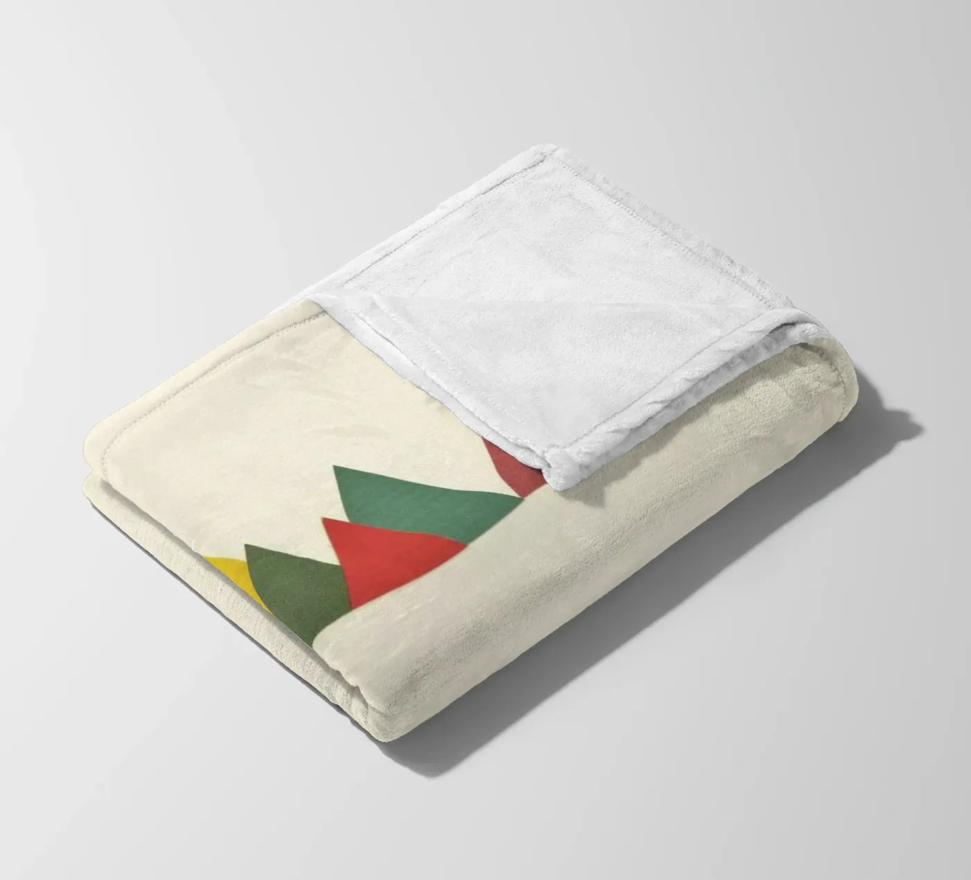 Bergketen fleecedeken van Cassia Beck Collage