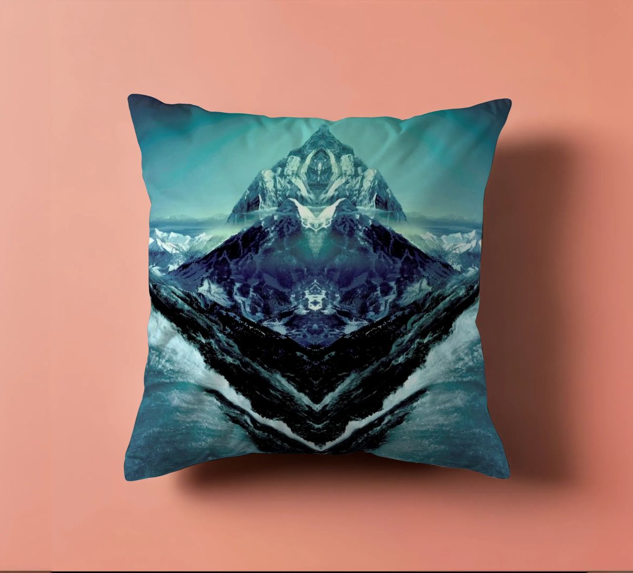 Before they push you under decorative cushion by Three Of The Possessed