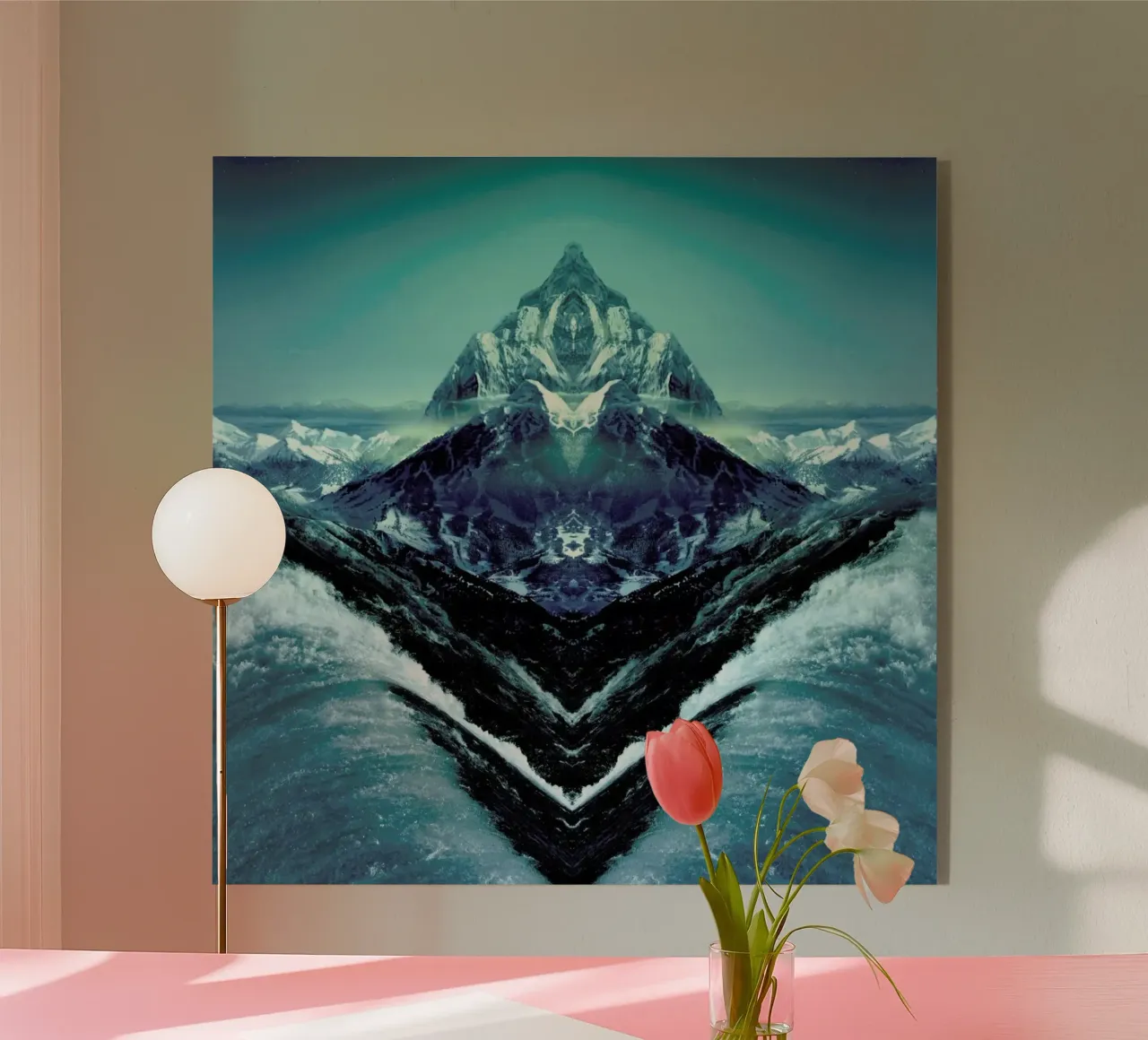 Before they push you under plexiglass da Three Of The Possessed