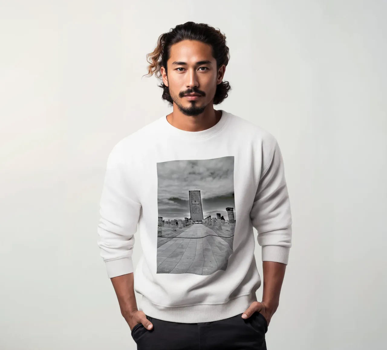 Hassan Tower felpa da anderm