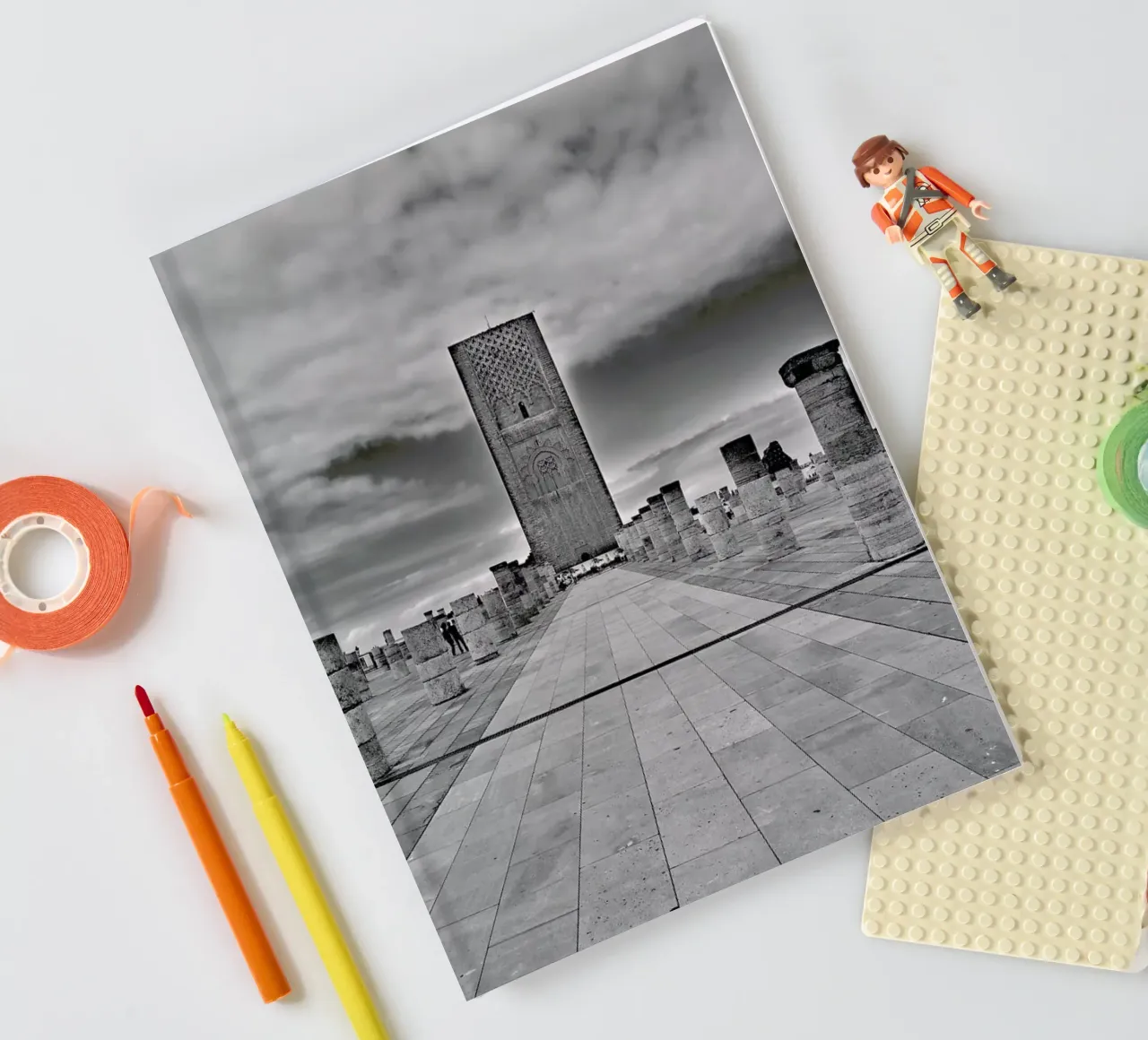 Hassan Tower notebook by anderm