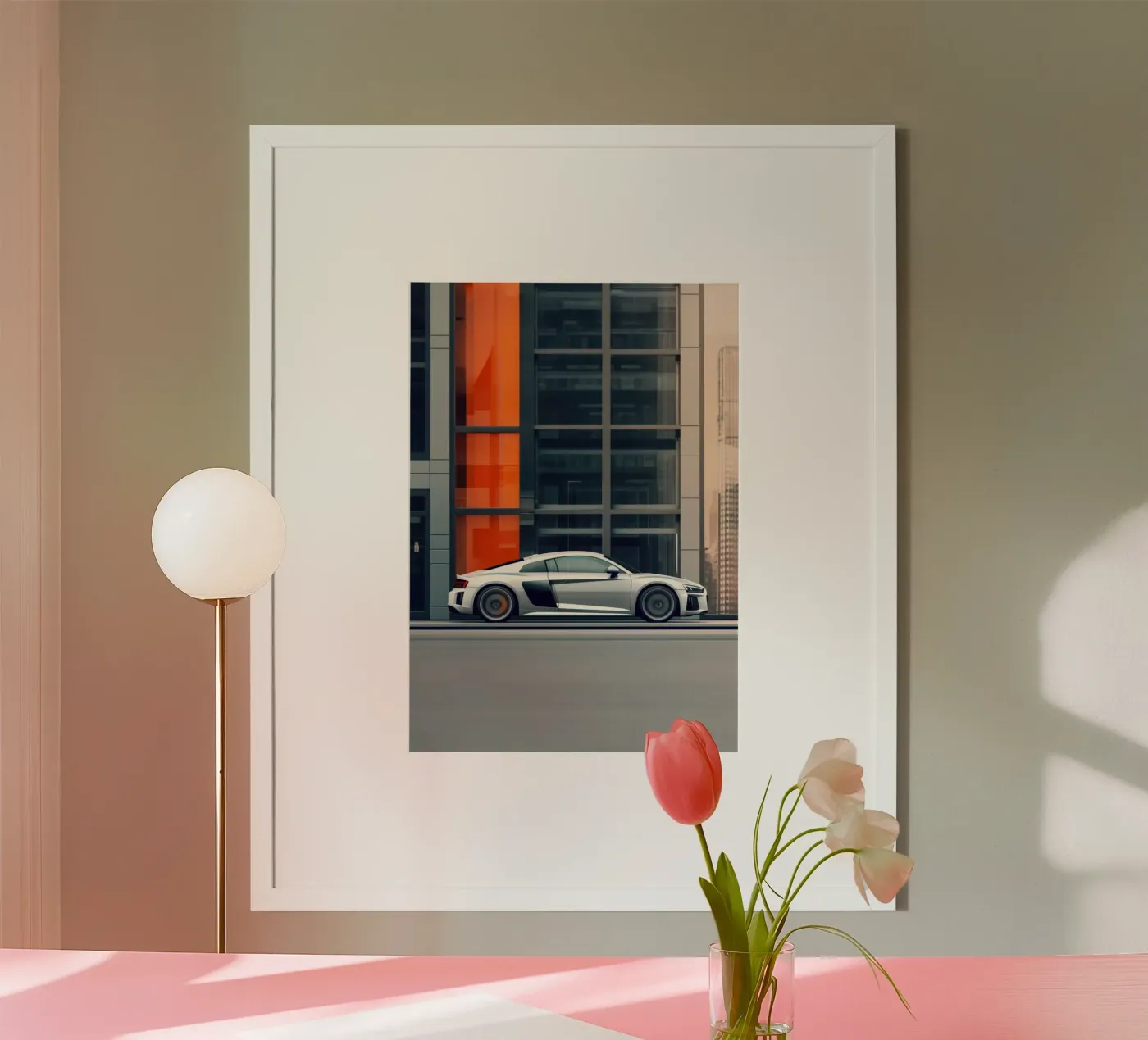 Audi R8 poster da Lootprint