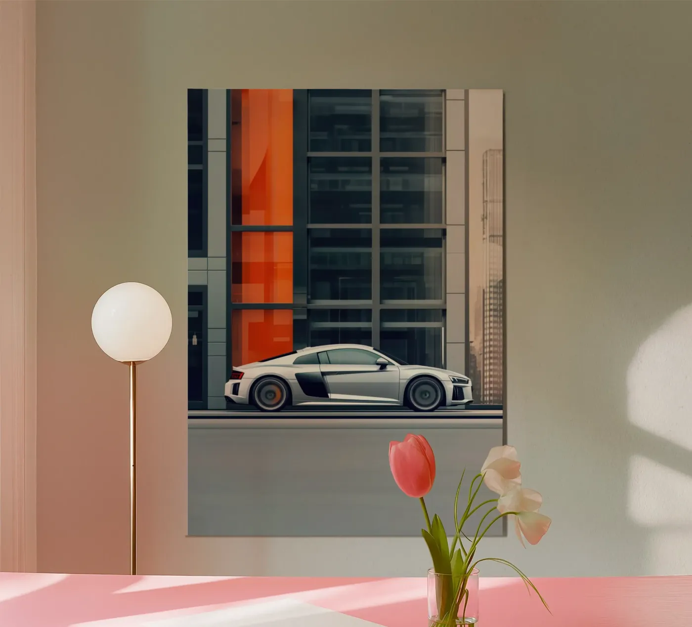 Audi R8 poster da Lootprint