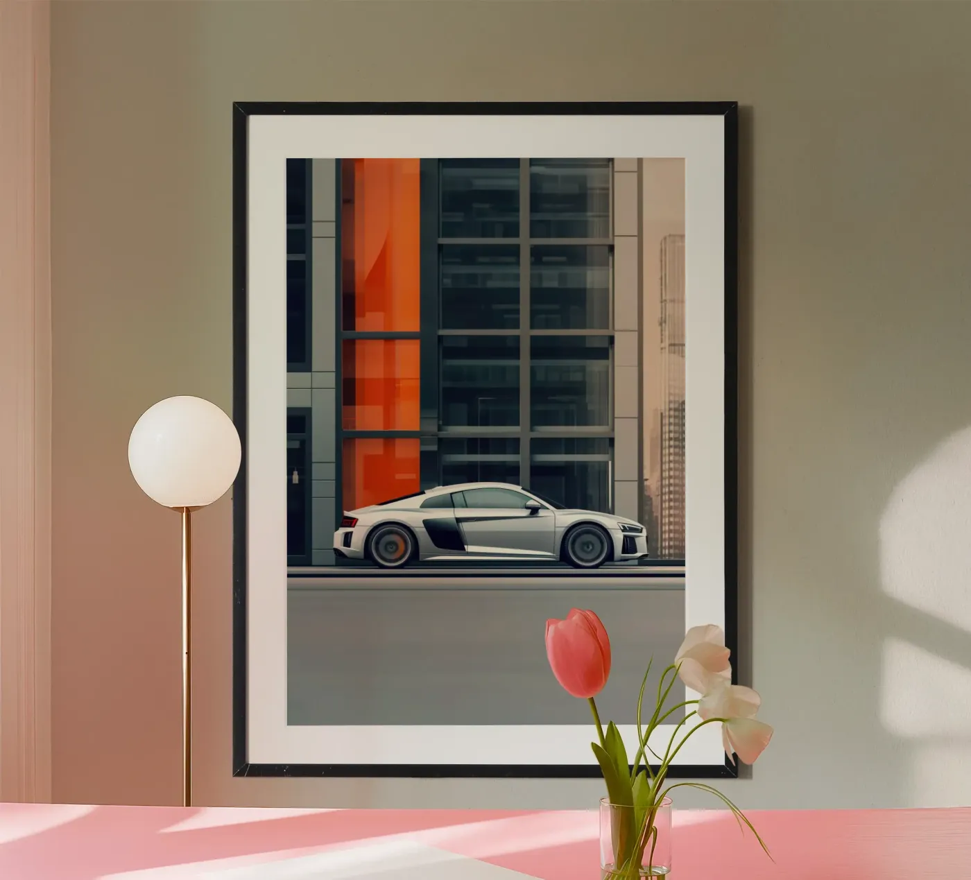 Audi R8 poster da Lootprint