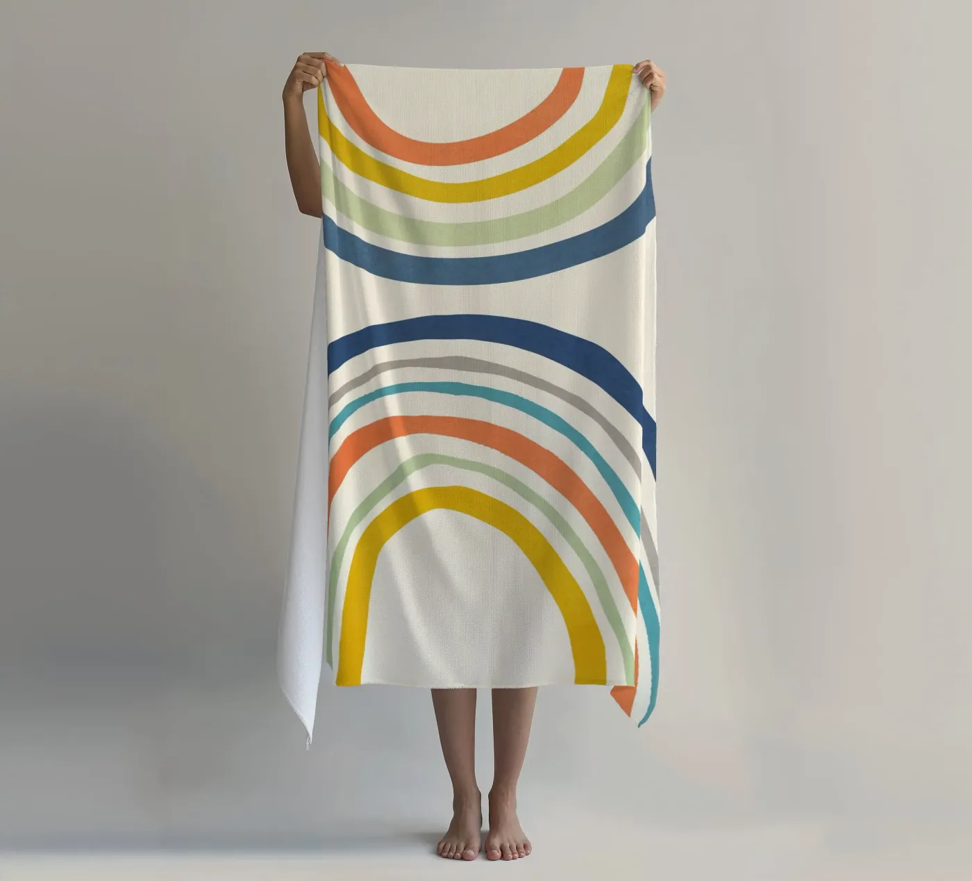 Modern Rainbow telo mare da Flow Line 2