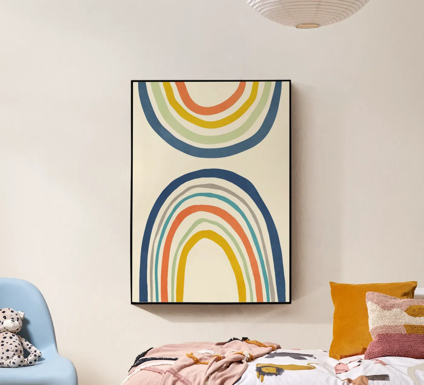 Modern Rainbow plexiglas de Flow Line 2