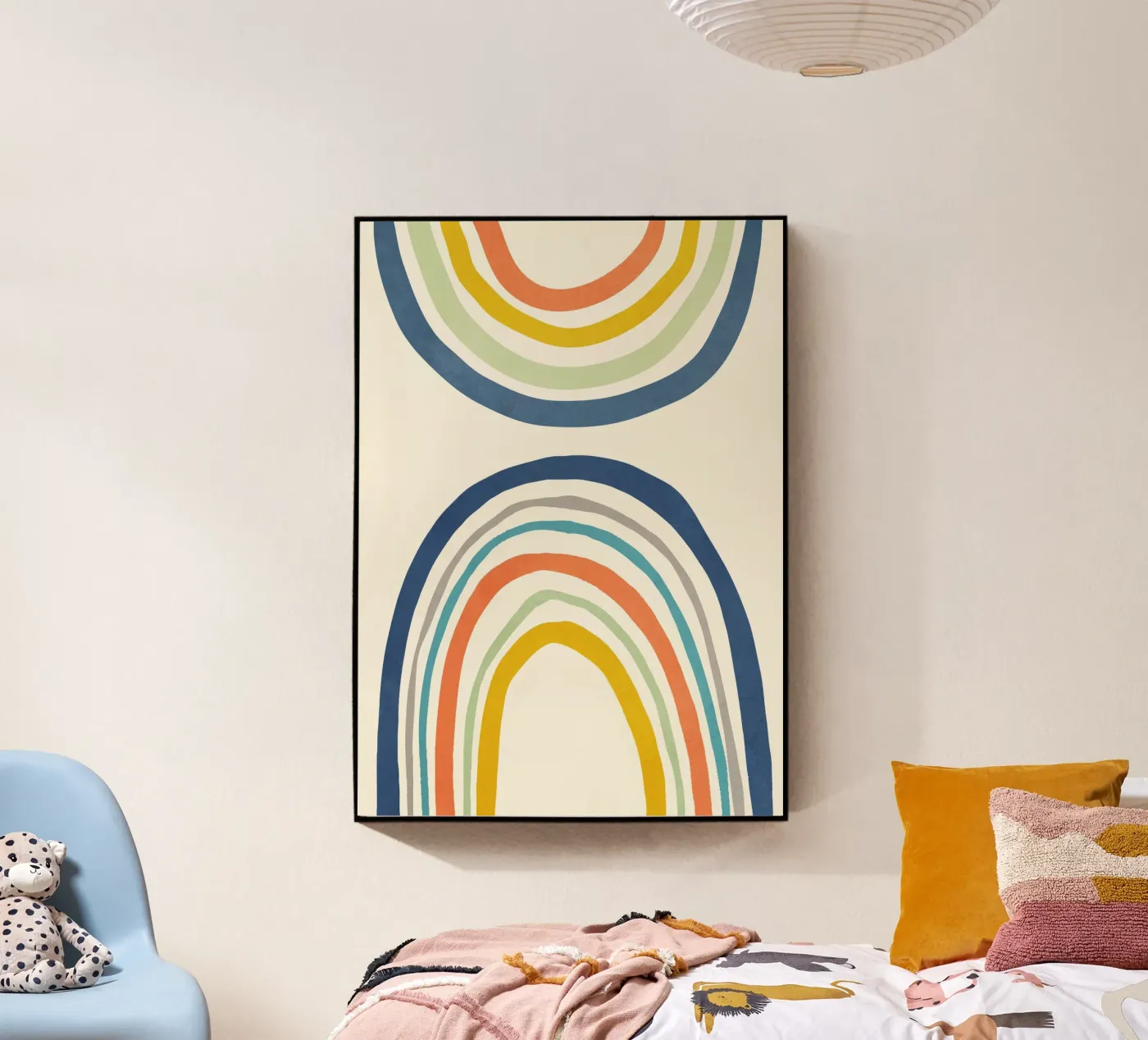Modern Rainbow acrylic glass by Flow Line 2