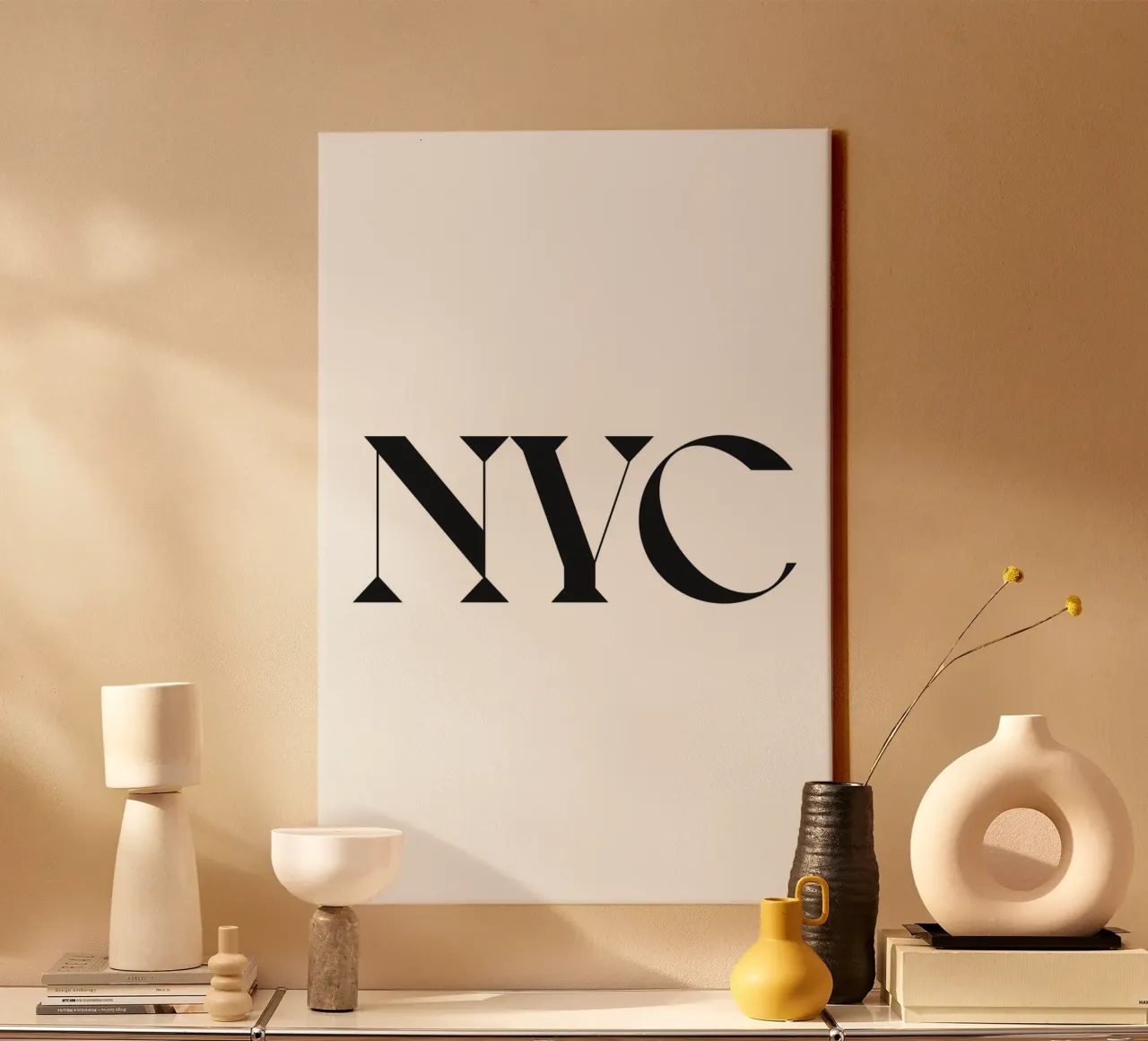 NYC canvas with Floater frame by n.4