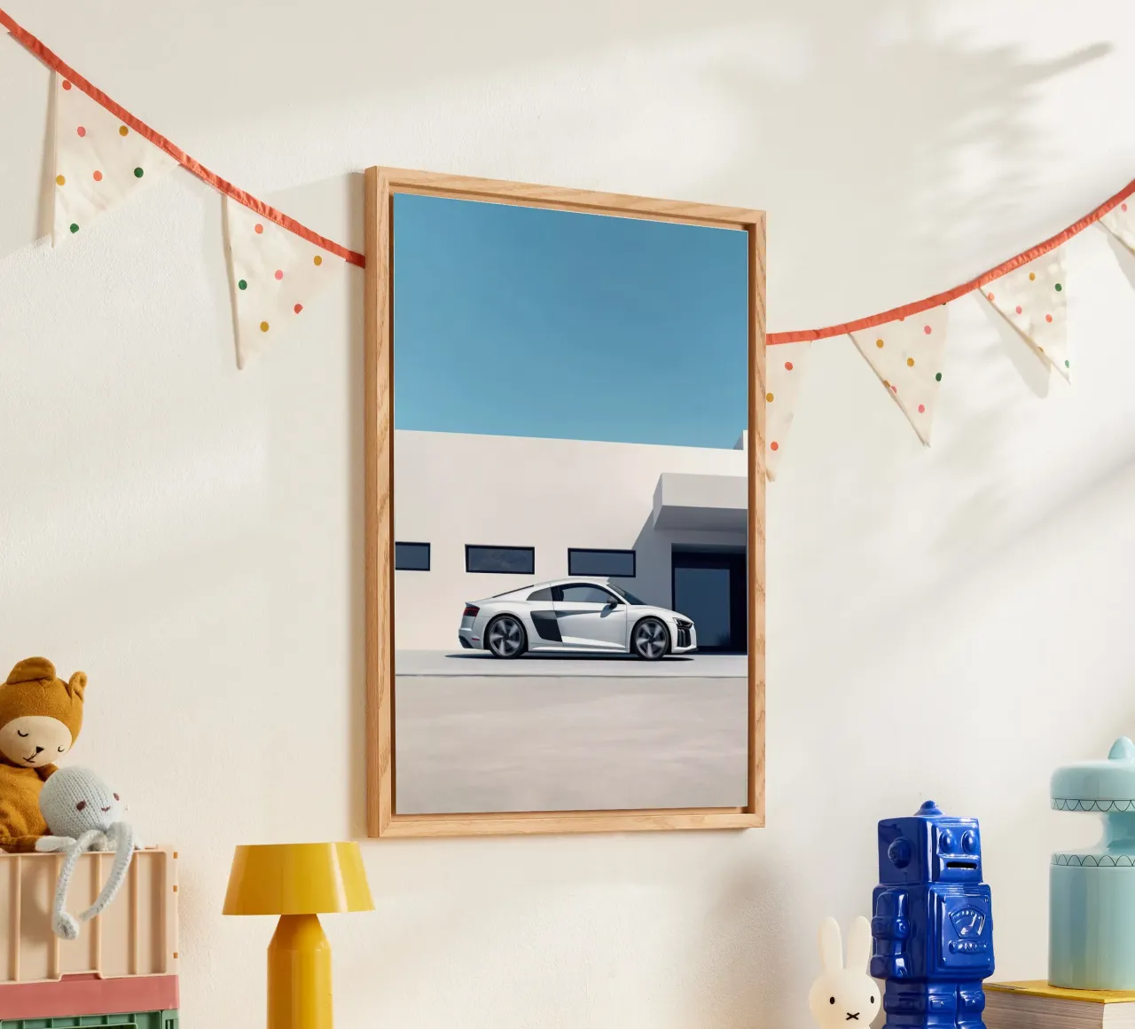 Audi R8 plexiglass da Lootprint