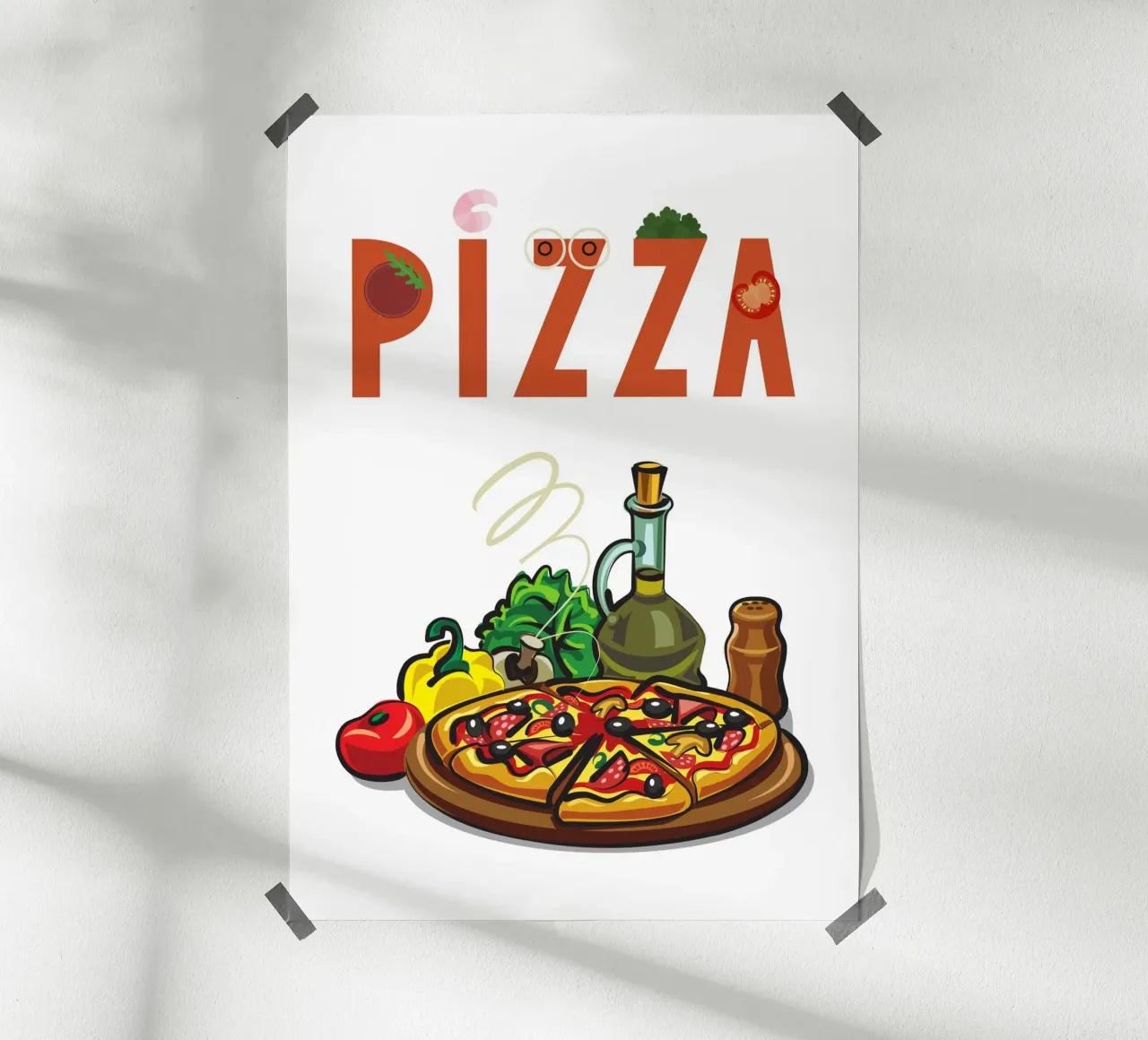 Pizza poster da Funkydays