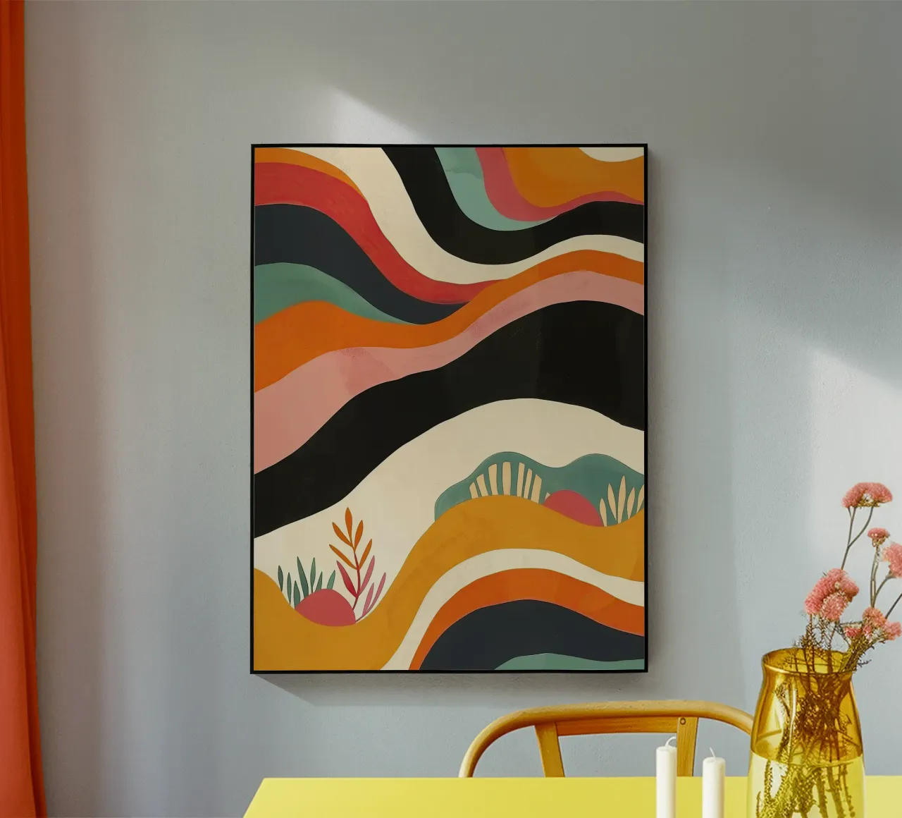 Abstract Desert plexiglass da Amelie Rose