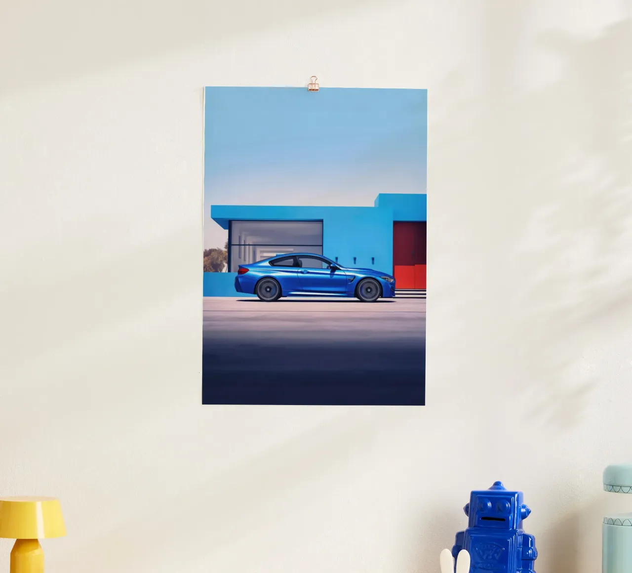 BMW M4 poster da Lootprint