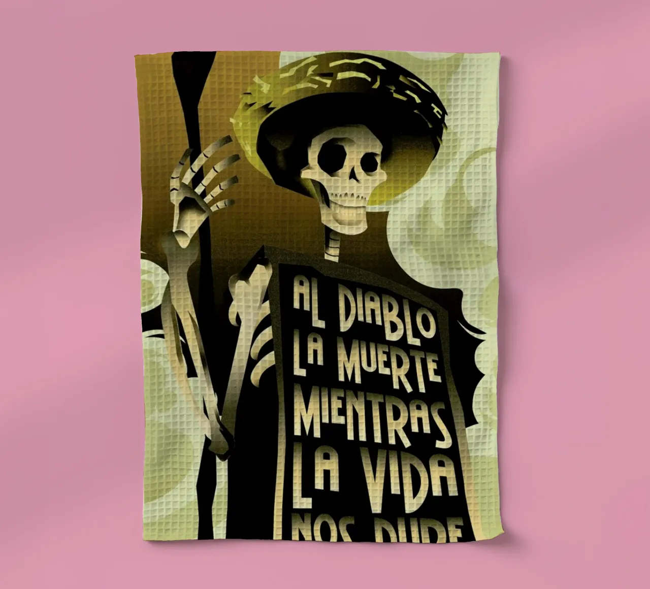 Day Of The Dead canovaccio da cucina da Rodolfo Reyes