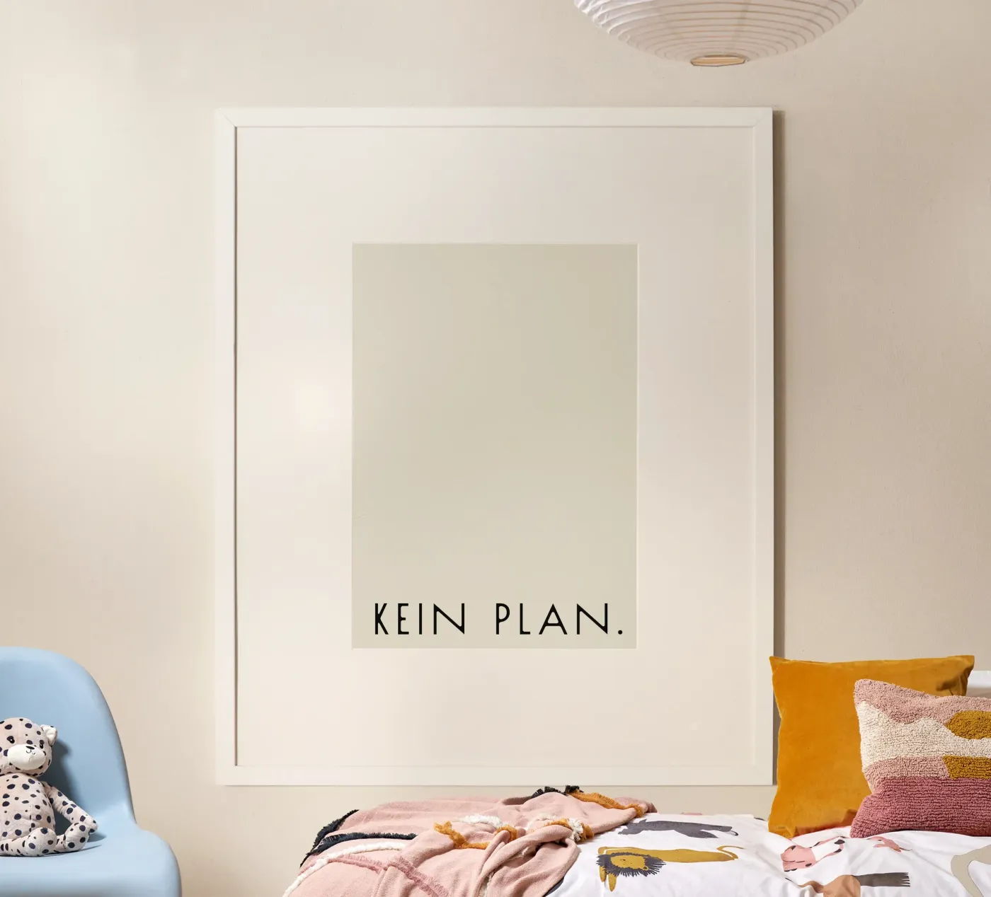Kein Plan poster van treechild