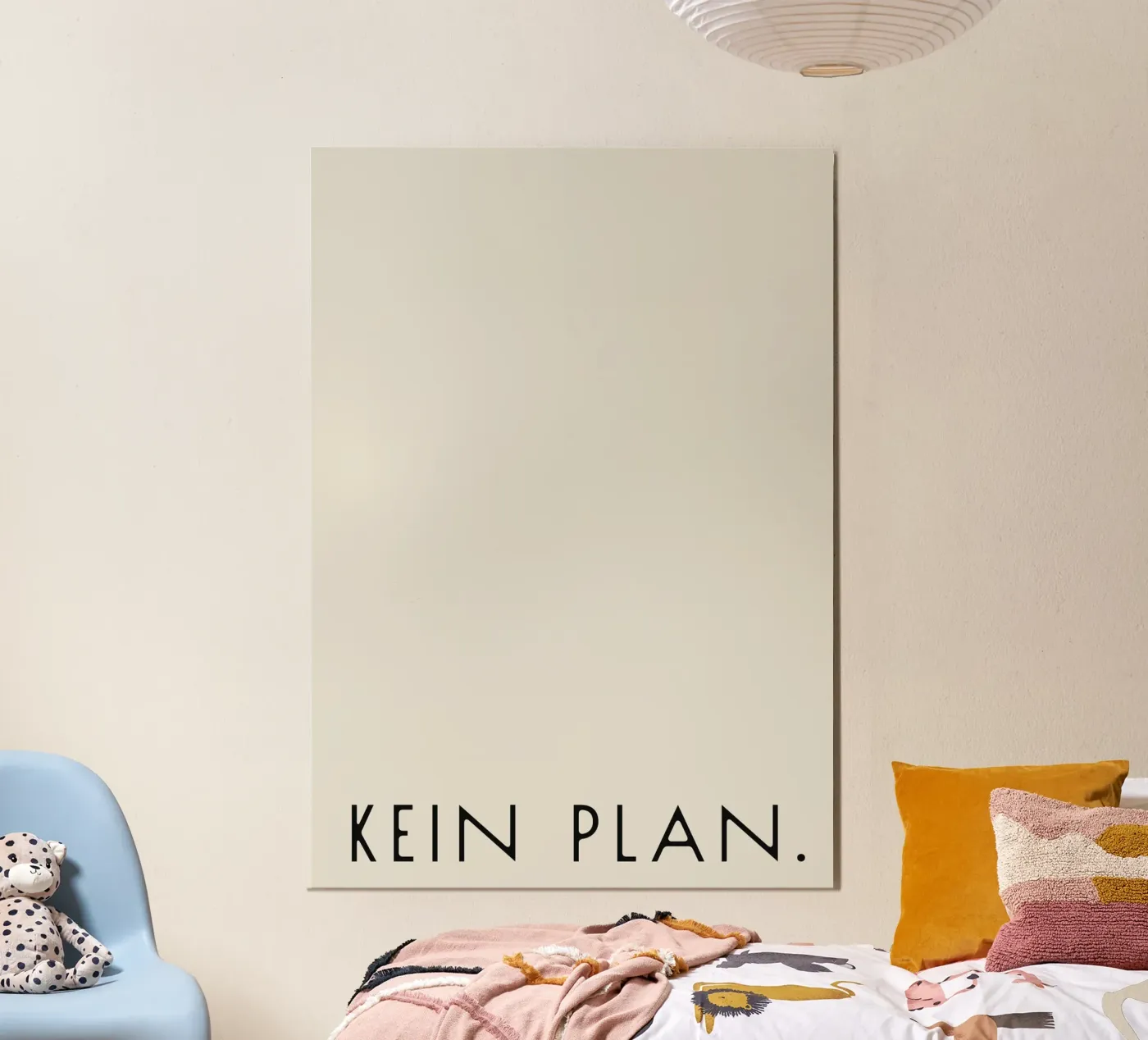 Kein Plan poster van treechild