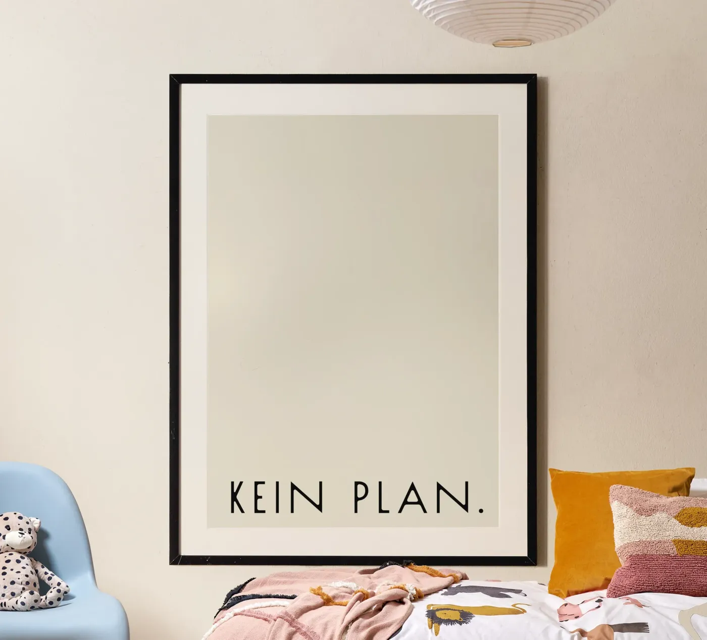 Kein Plan poster van treechild