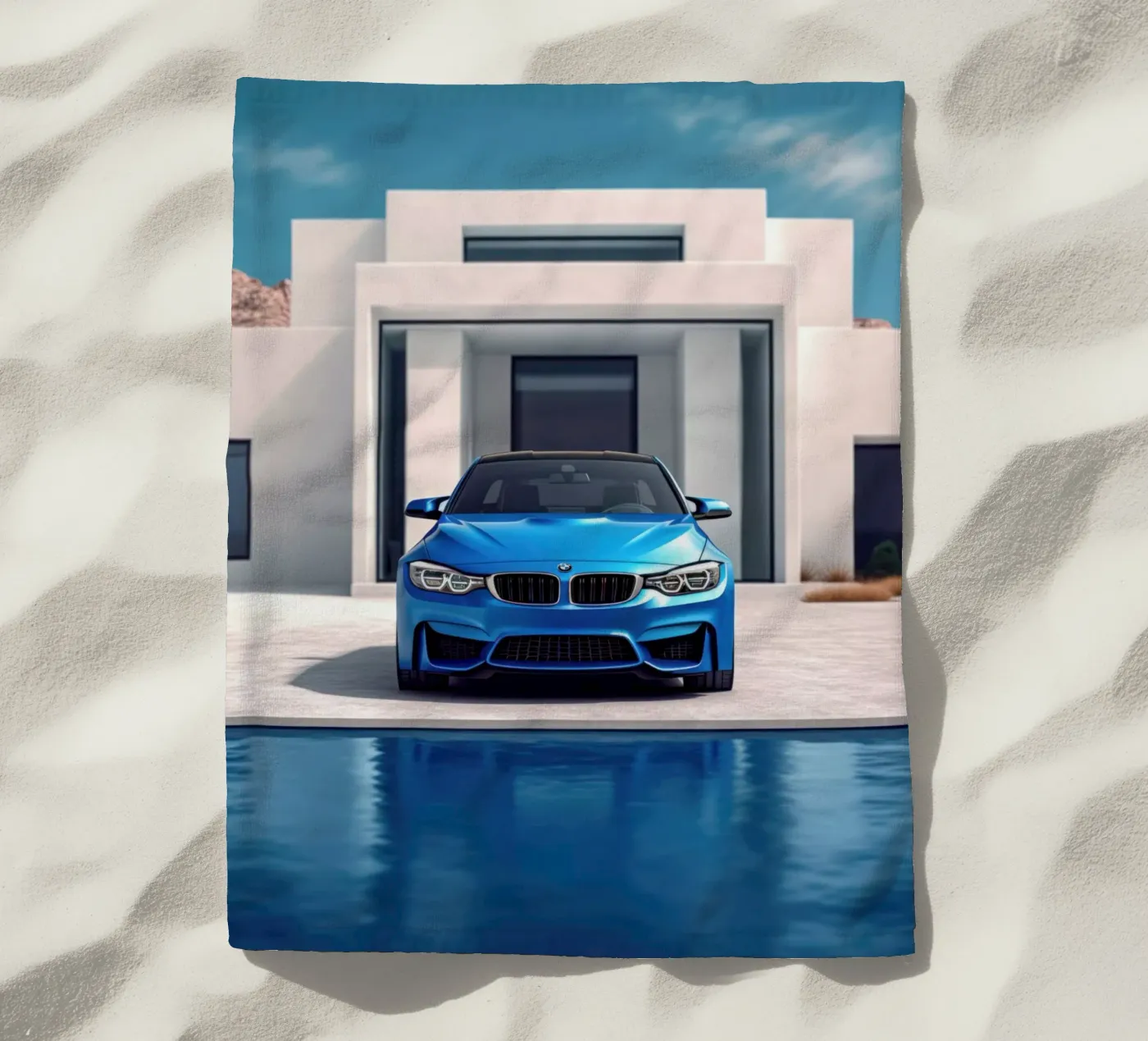BMW M4 telo mare da Lootprint