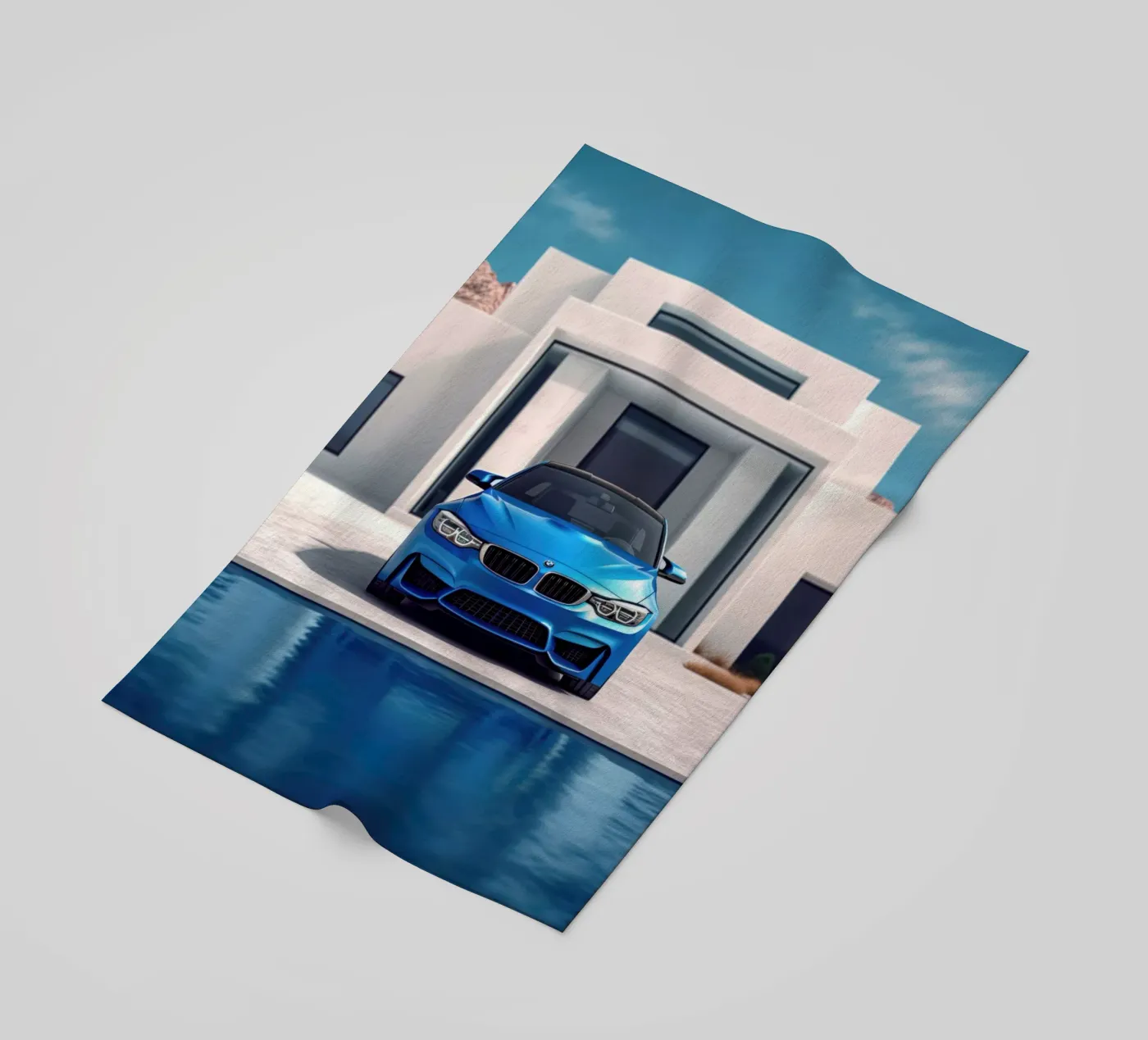 BMW M4 telo mare da Lootprint