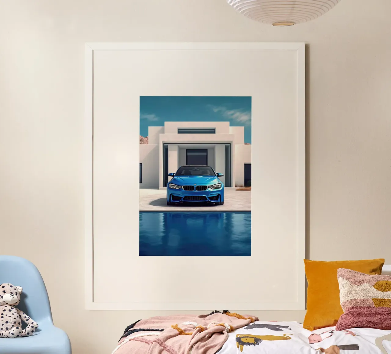 BMW M4 poster da Lootprint