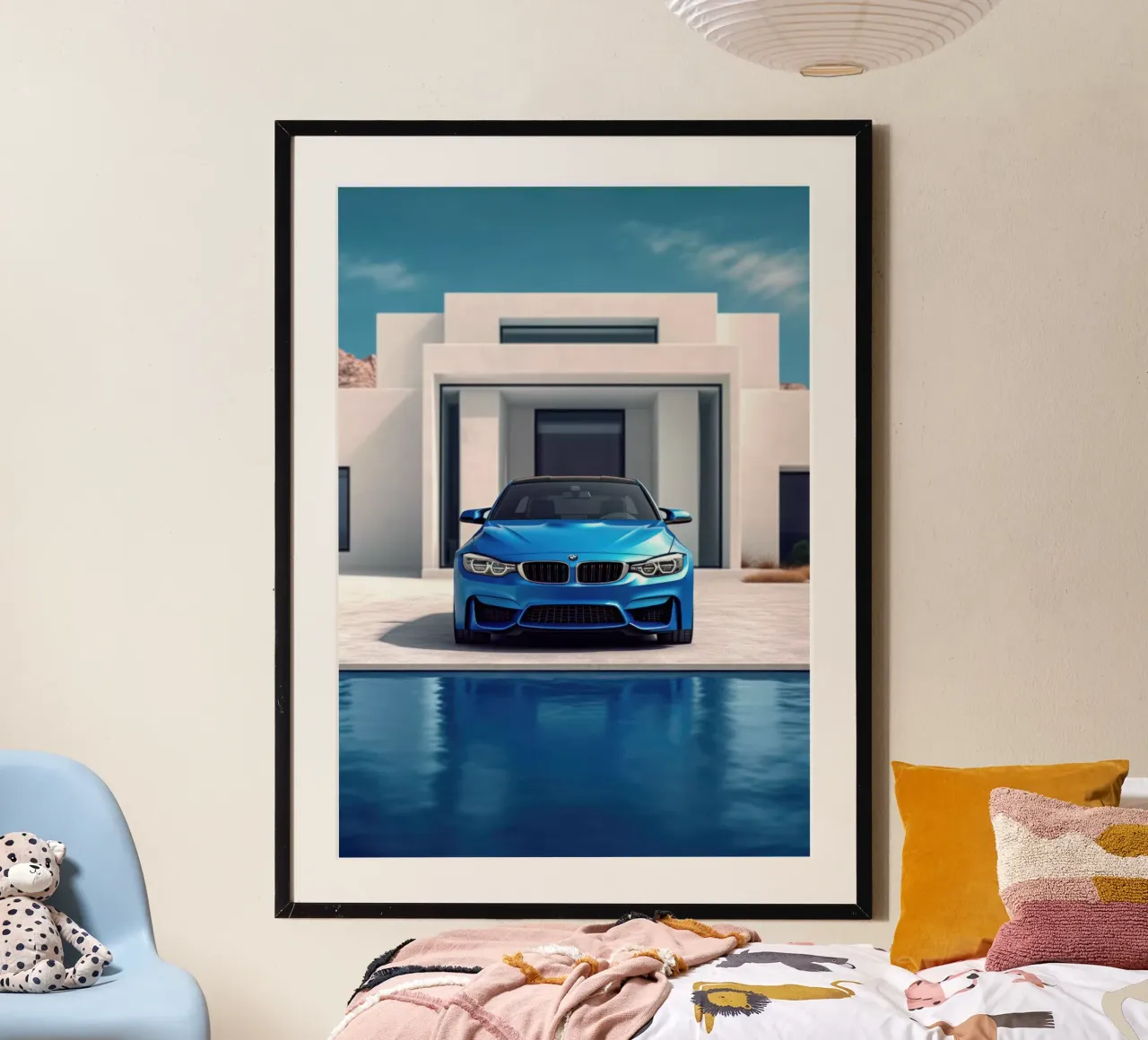 BMW M4 poster da Lootprint