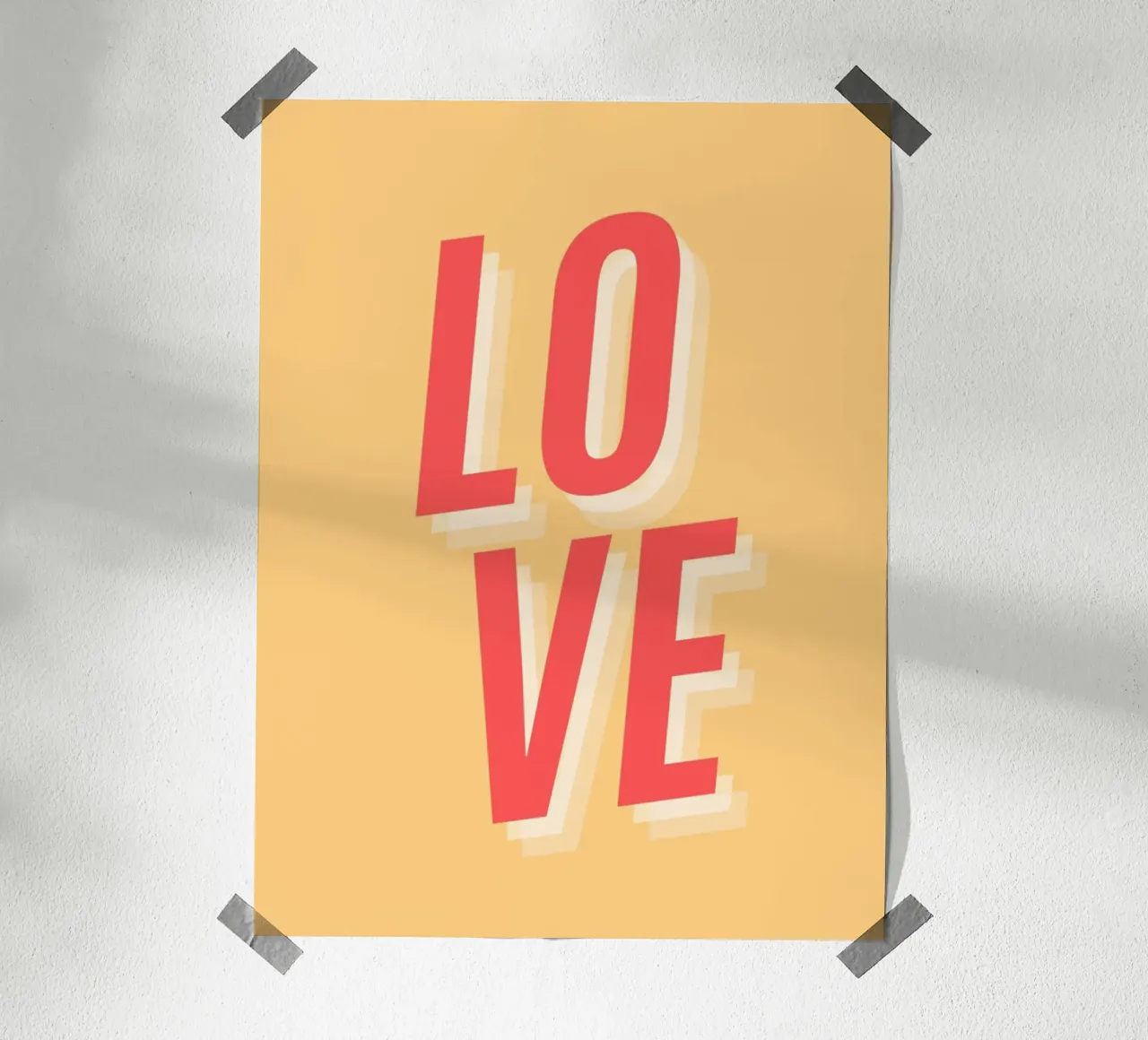 AMORE poster da Proper job studio