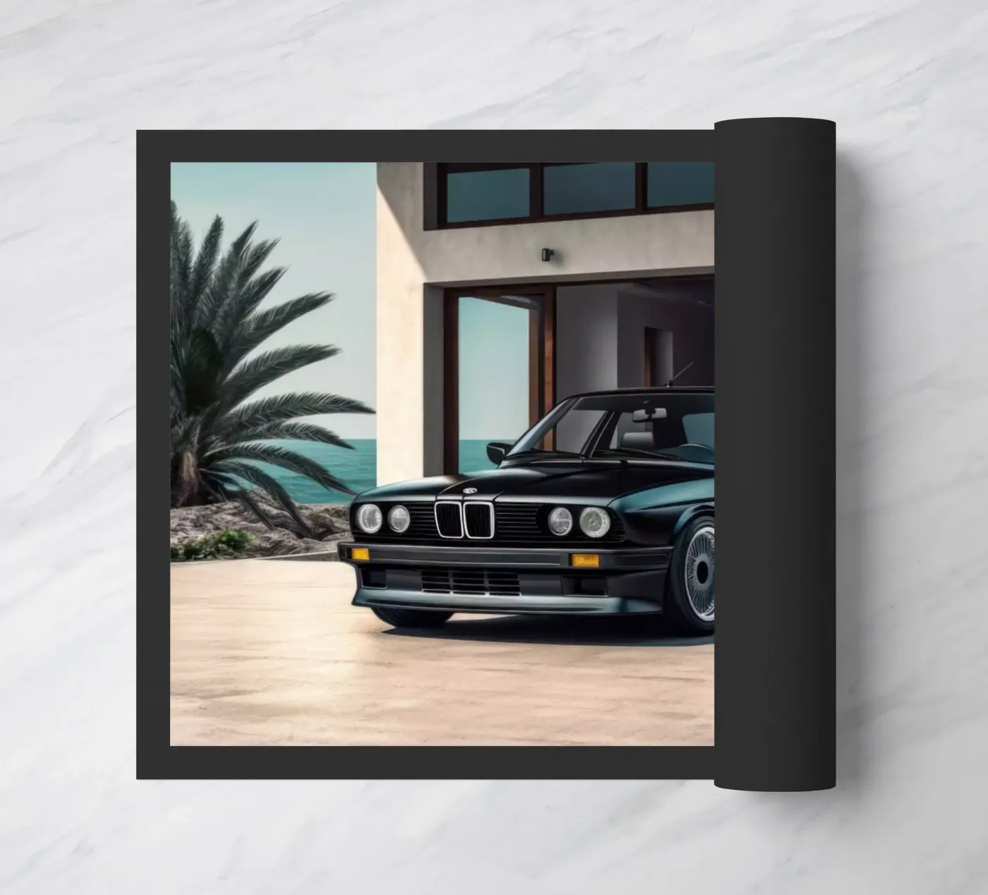 BMW E30 M3 doormat by Lootprint