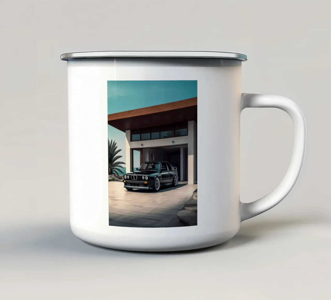 BMW E30 M3 tazza in smalto da Lootprint