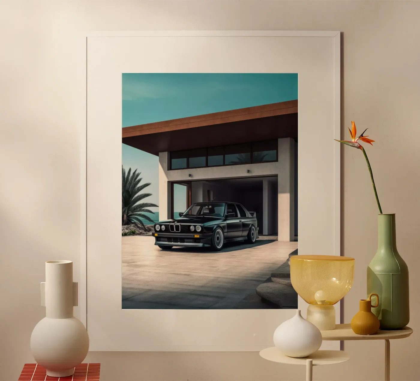 BMW E30 M3 poster by Lootprint