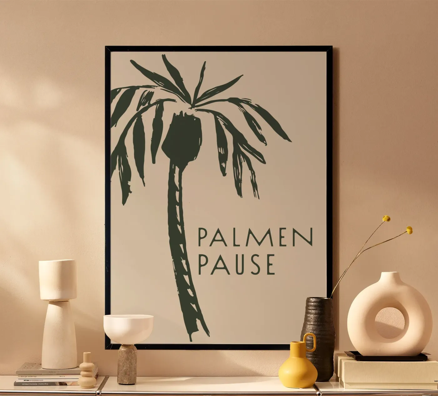Palmen Pause poster de treechild