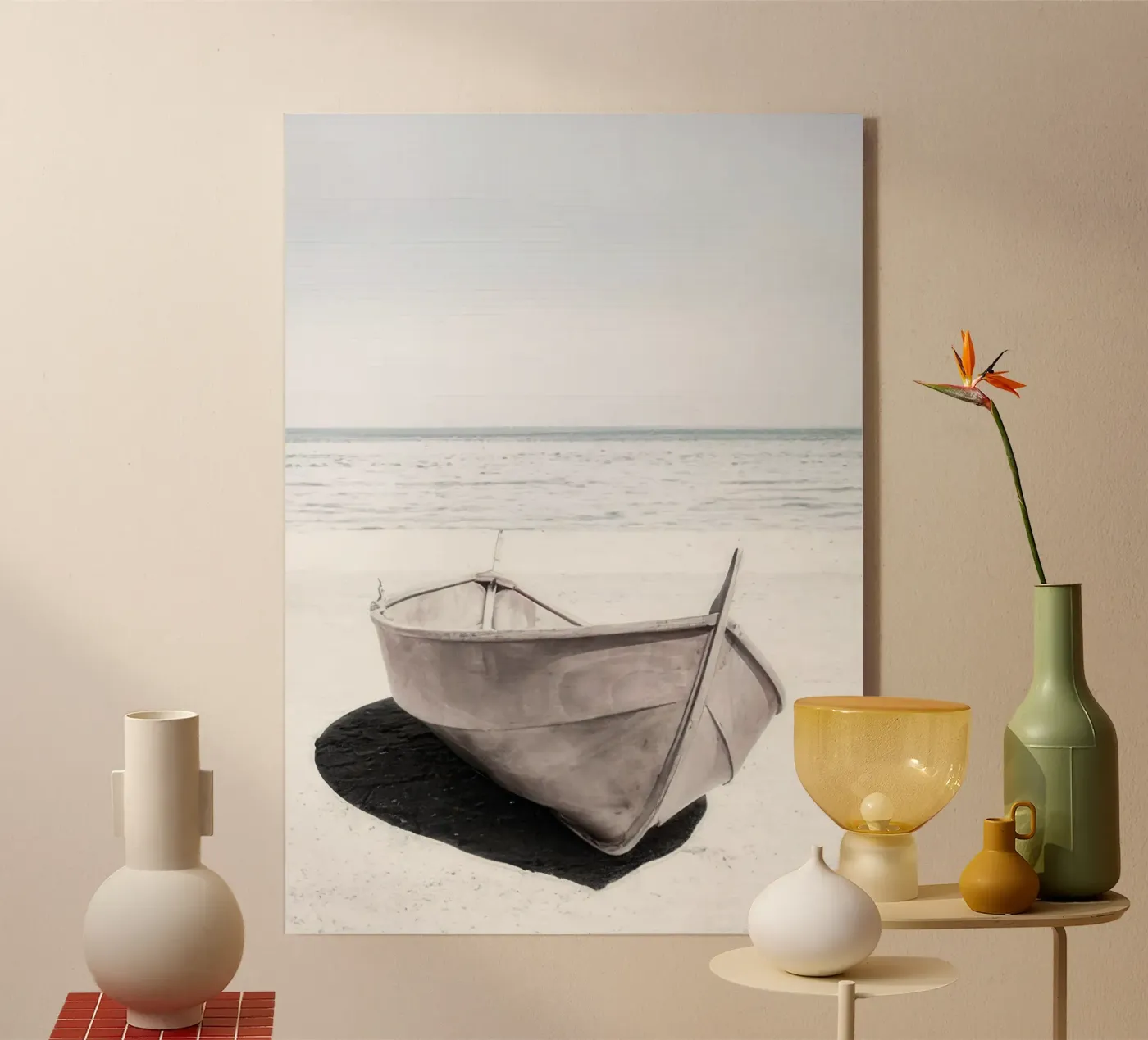 Vieux bateau plexiglas de muench