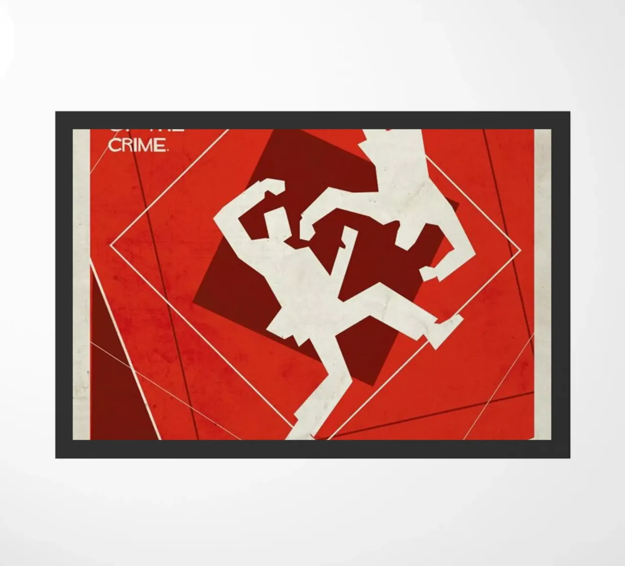 Inception B doormat by Rodolfo Reyes