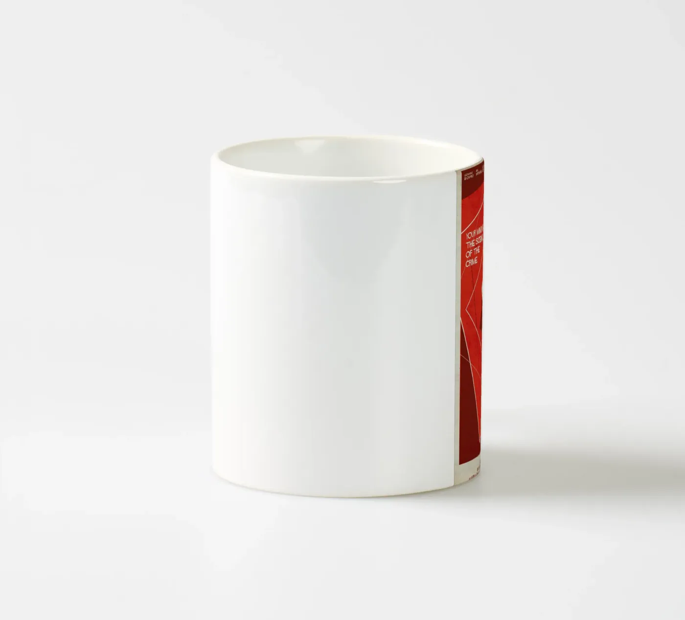 Inception B ceramic mug by Rodolfo Reyes