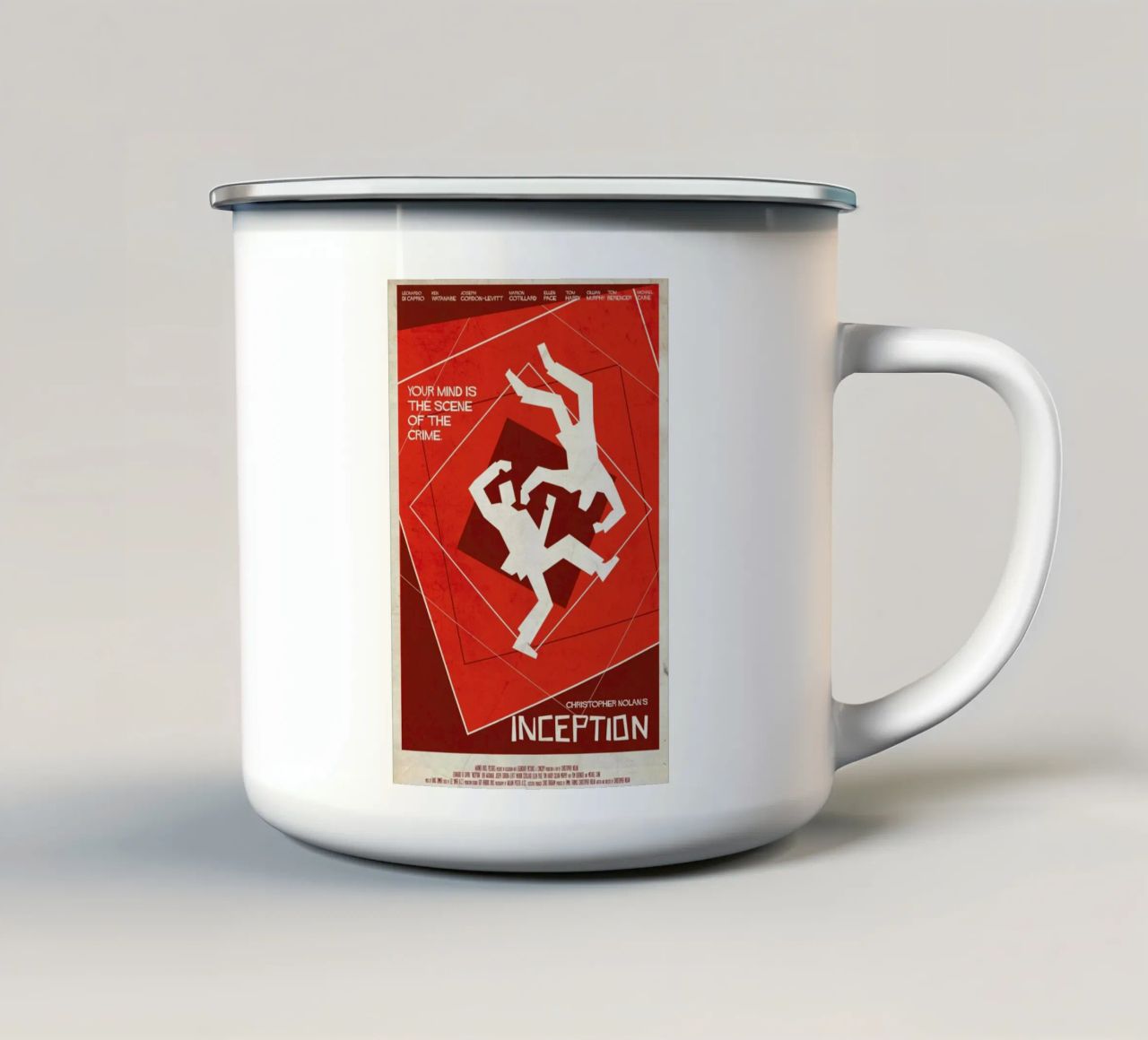 Inception B tazza in smalto da Rodolfo Reyes