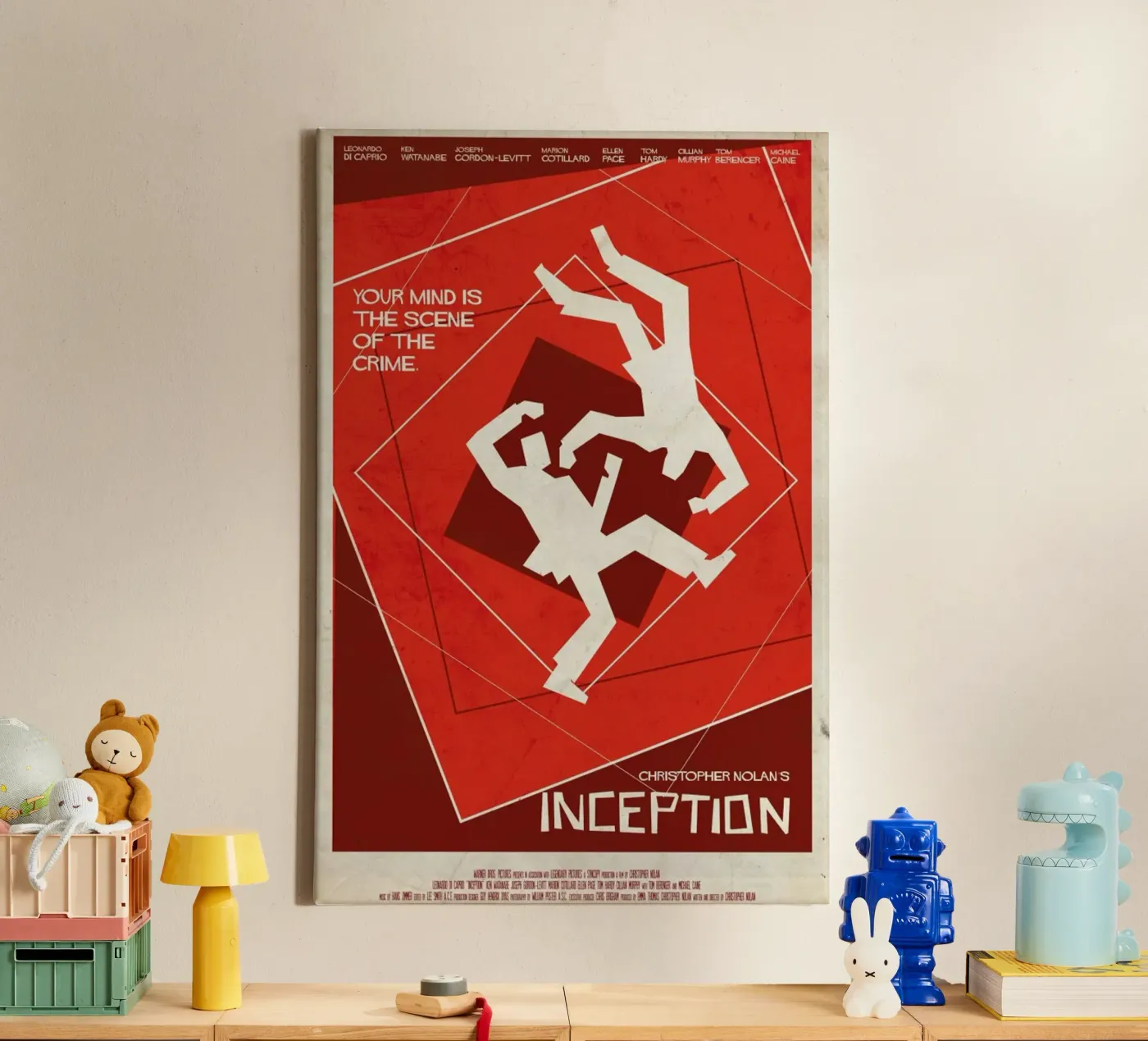 Inception B canvas van Rodolfo Reyes