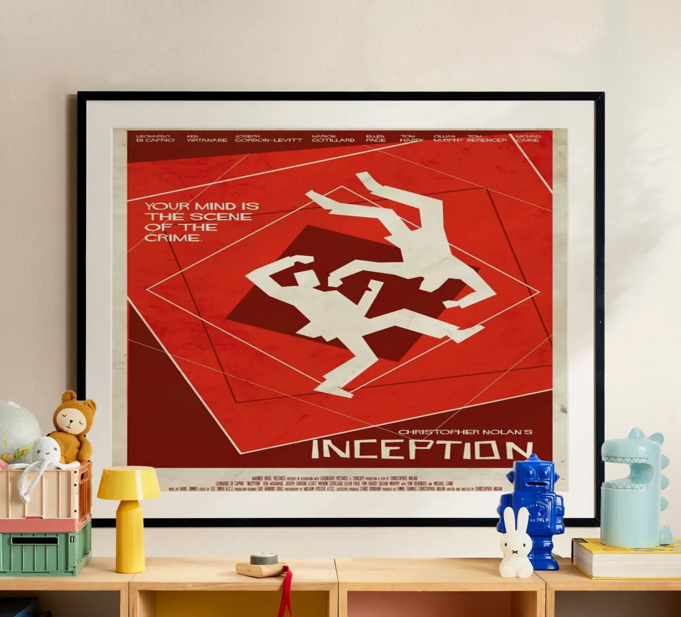 Inception B poster by Rodolfo Reyes