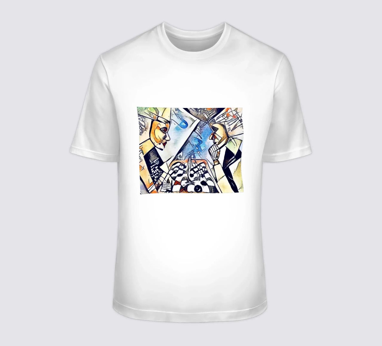 Due giocatori di scacchi t-shirt da ZAMART